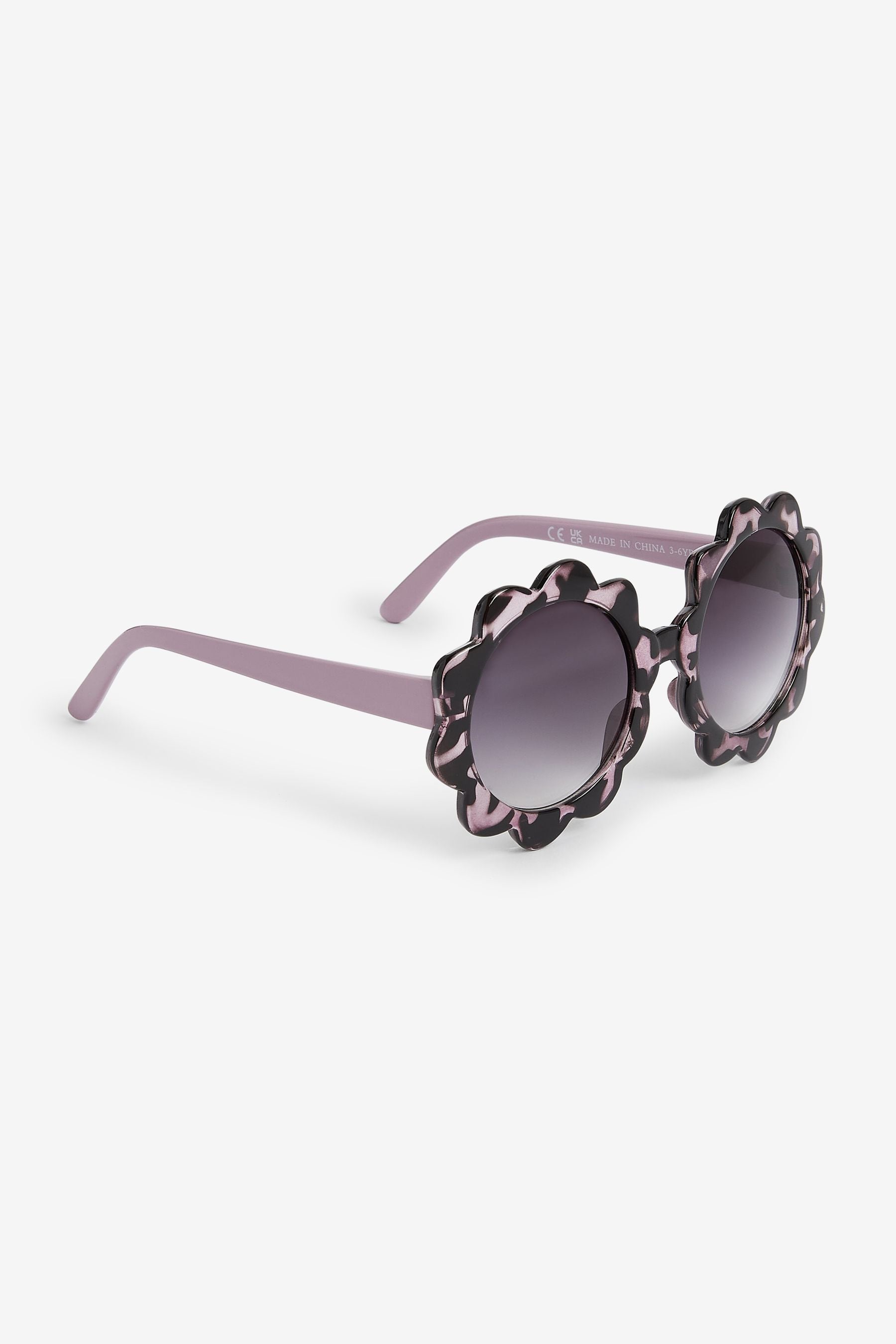 Lilac Purple Flower Sunglasses