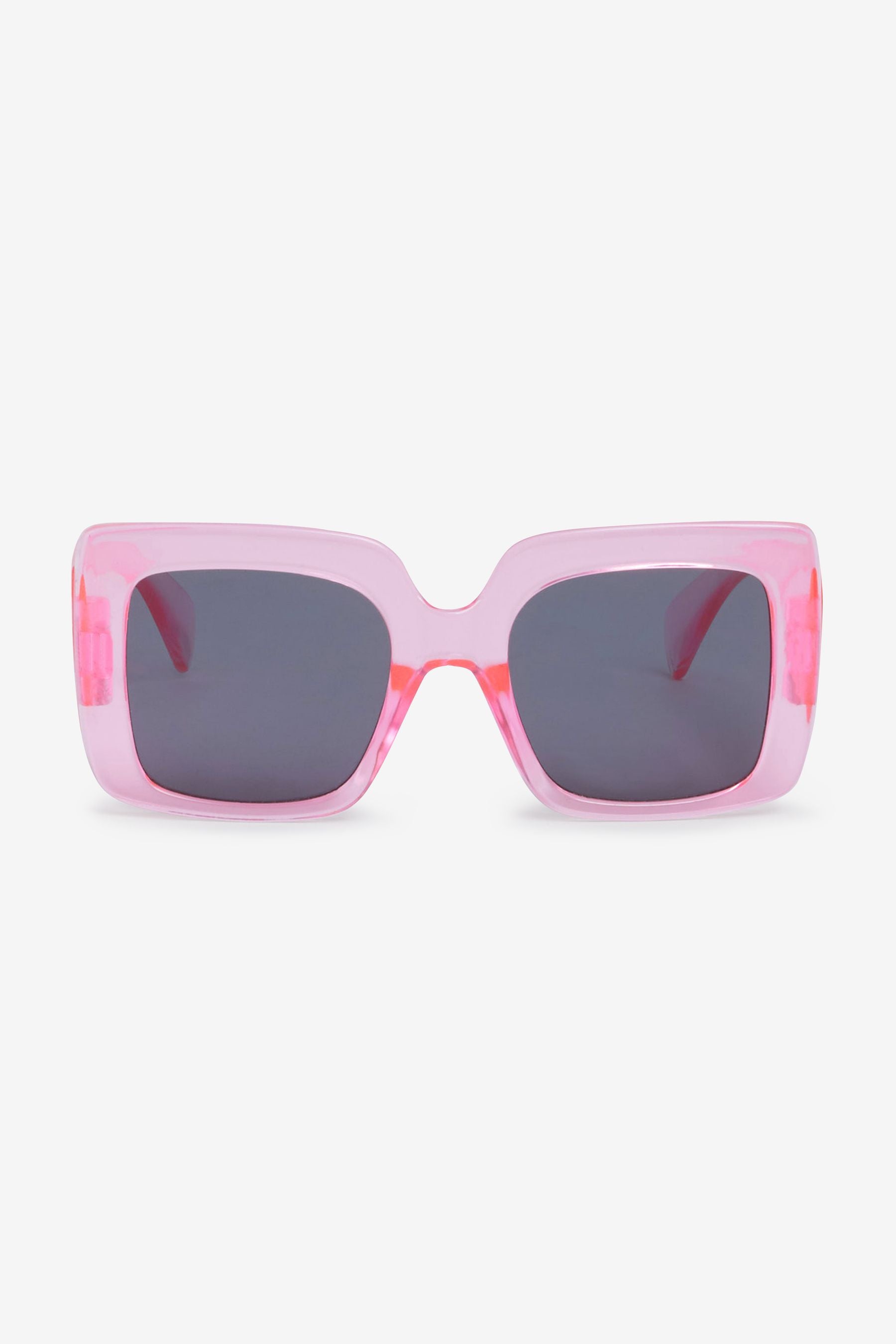 Pink Oversized Retro Style Sunglasses