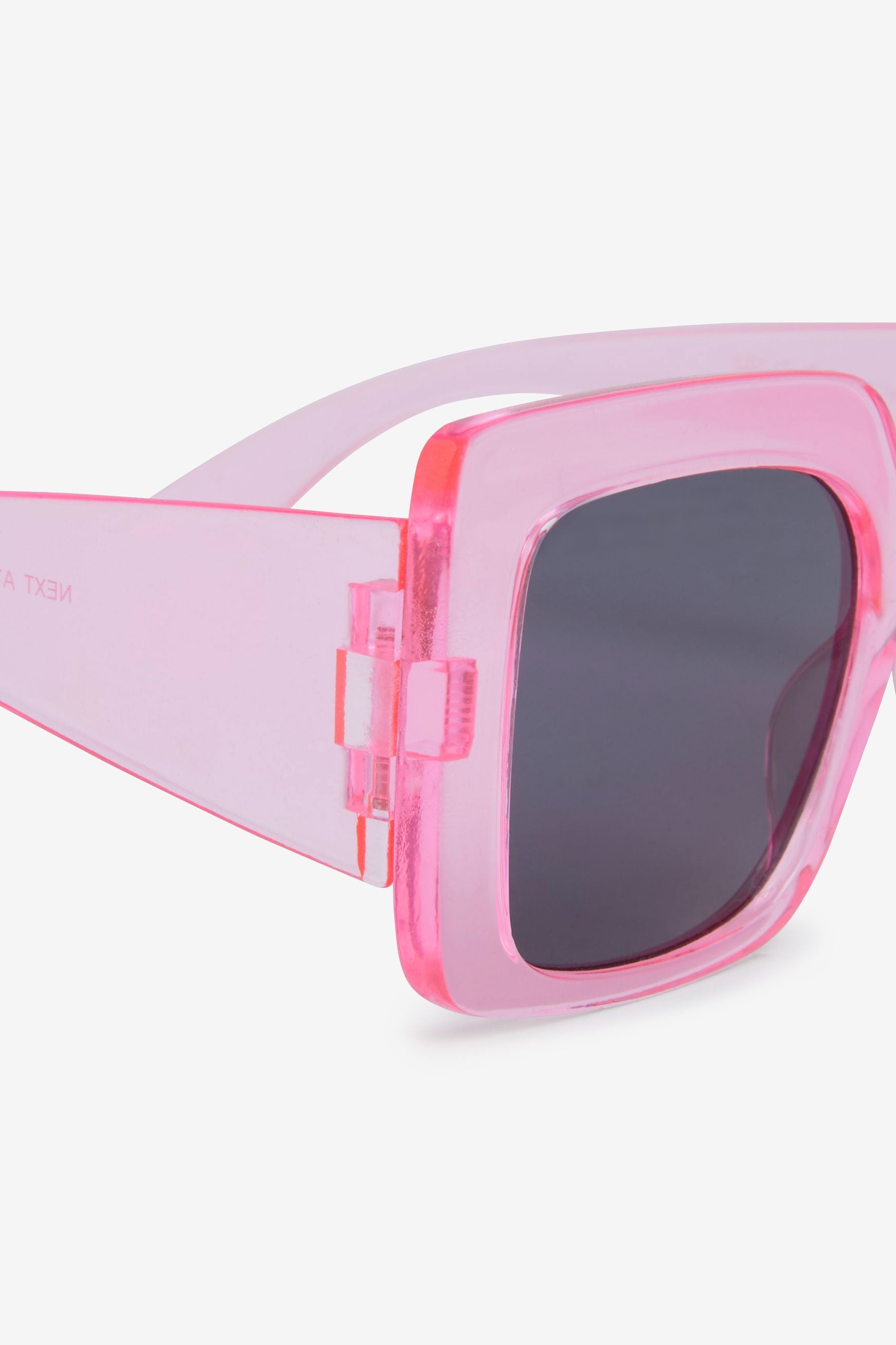 Pink Oversized Retro Style Sunglasses