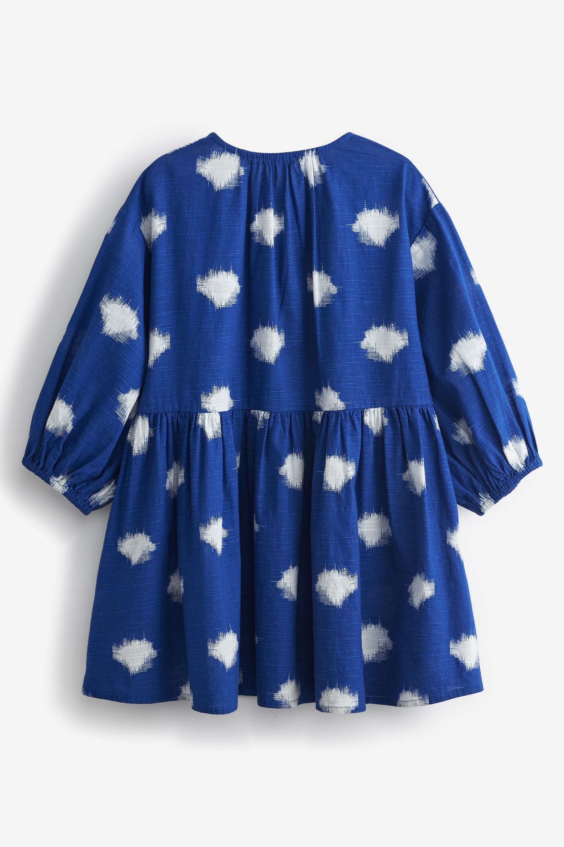 Cobalt Blue Printed Tunic Dress (3-16yrs)