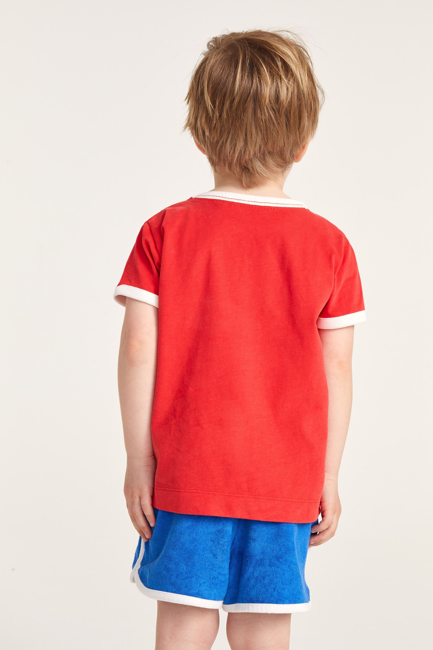 Red Little Bird by Jools Oliver Short Sleeve T-Shirt