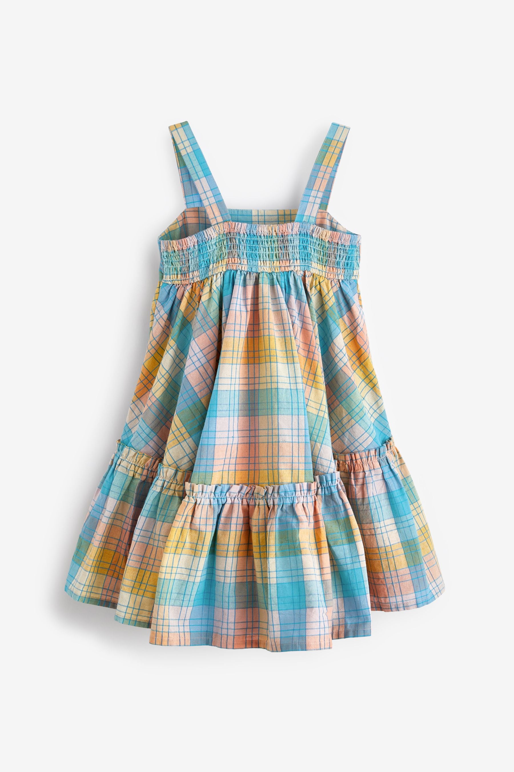 Multi Tiered Check Sundress (3-16yrs)