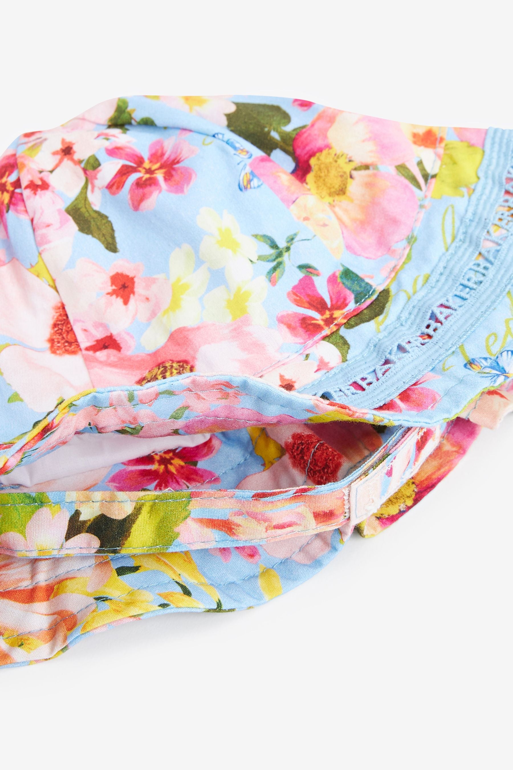 Baker by Ted Baker Blue Floral Hat