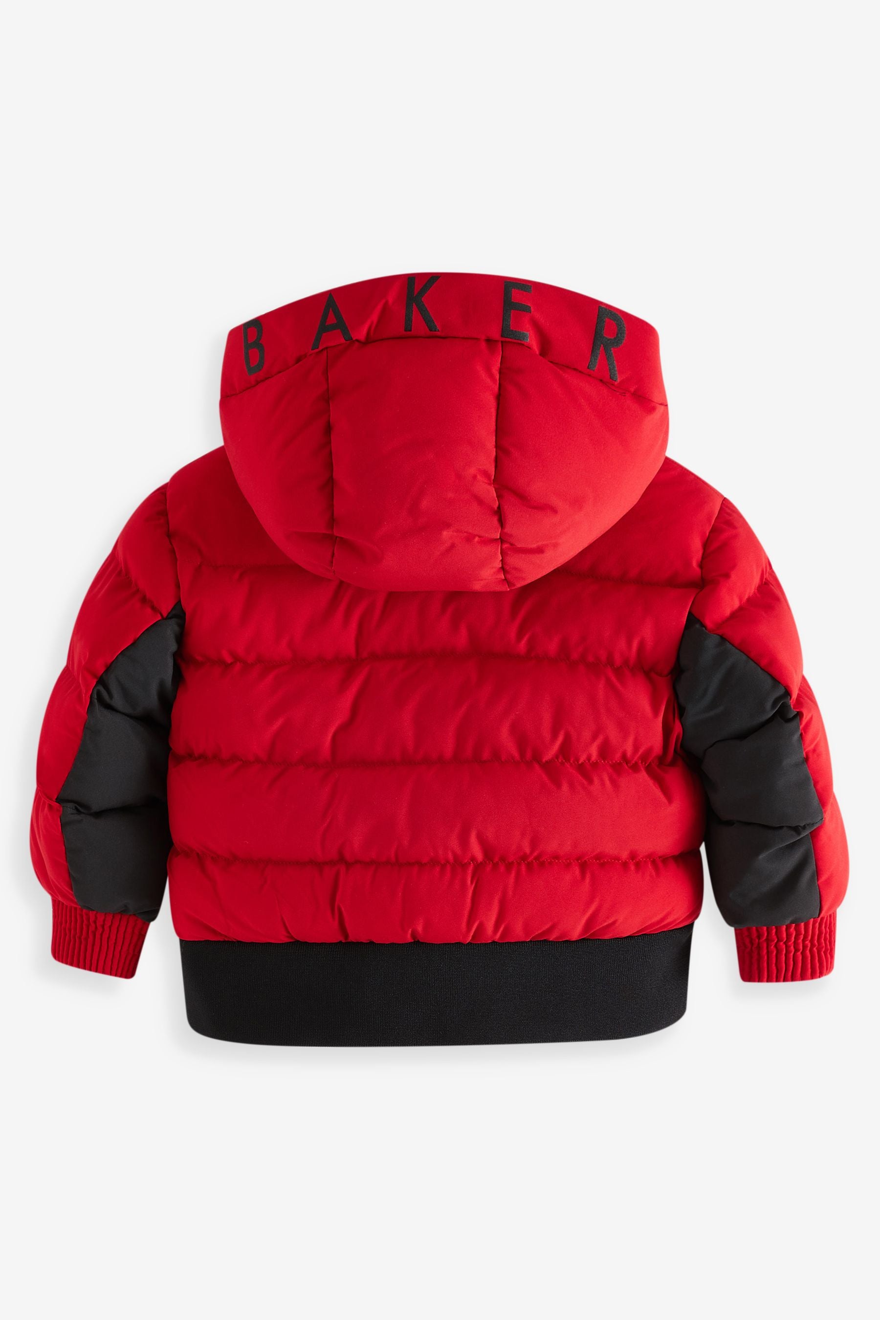 Baker by Ted Baker Shower Resistant Red Padded Coat