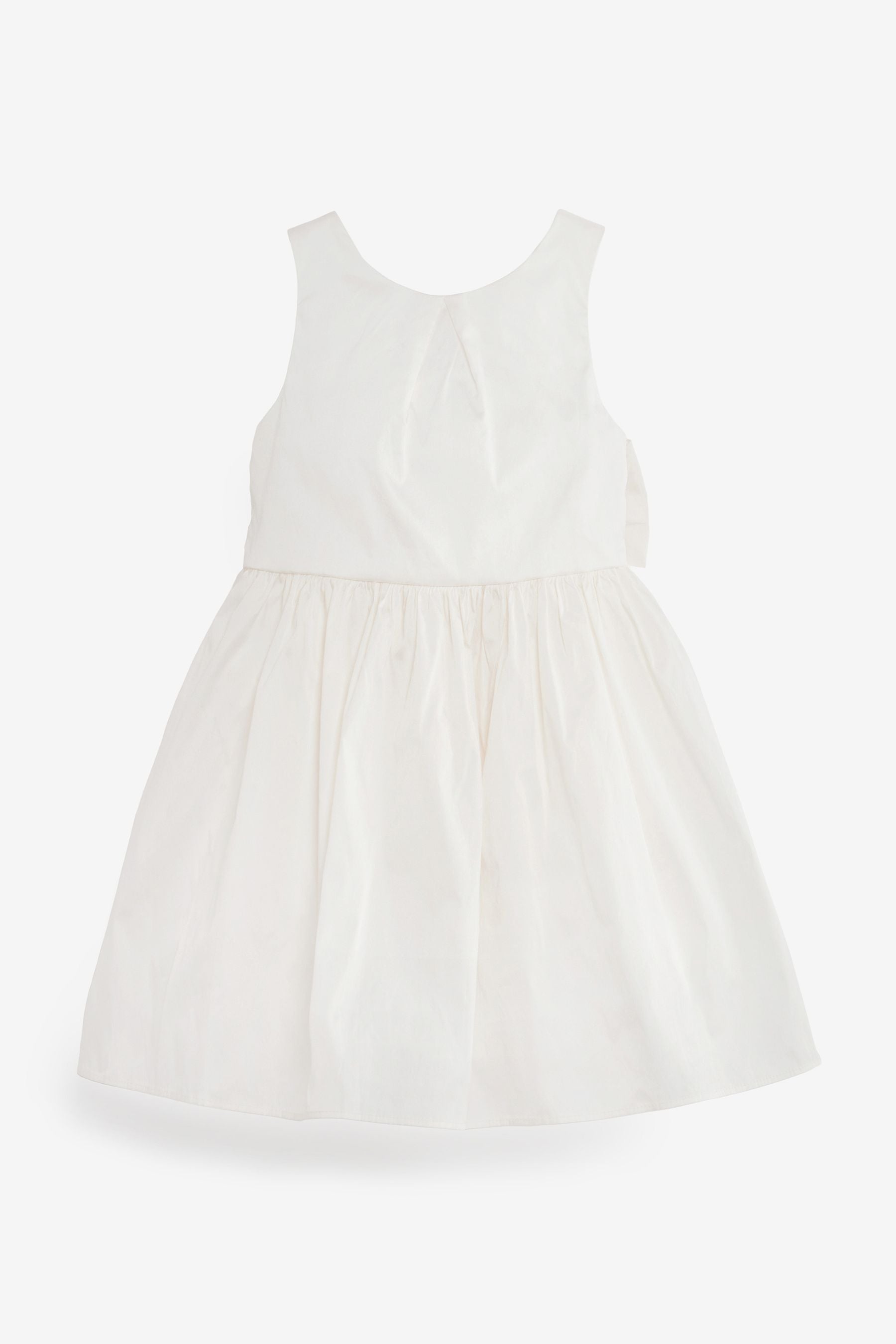 Cream Taffeta Occasion Dress (3-16yrs)