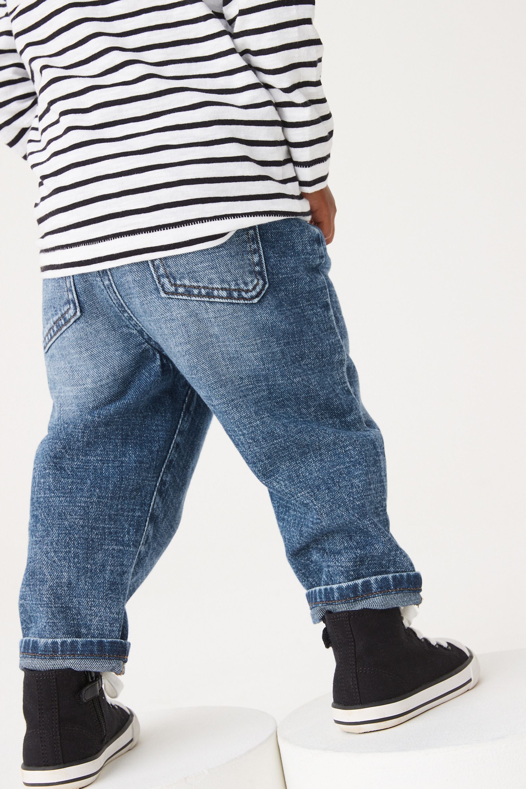 Mid Blue Baggy Jeans (3mths-7yrs)