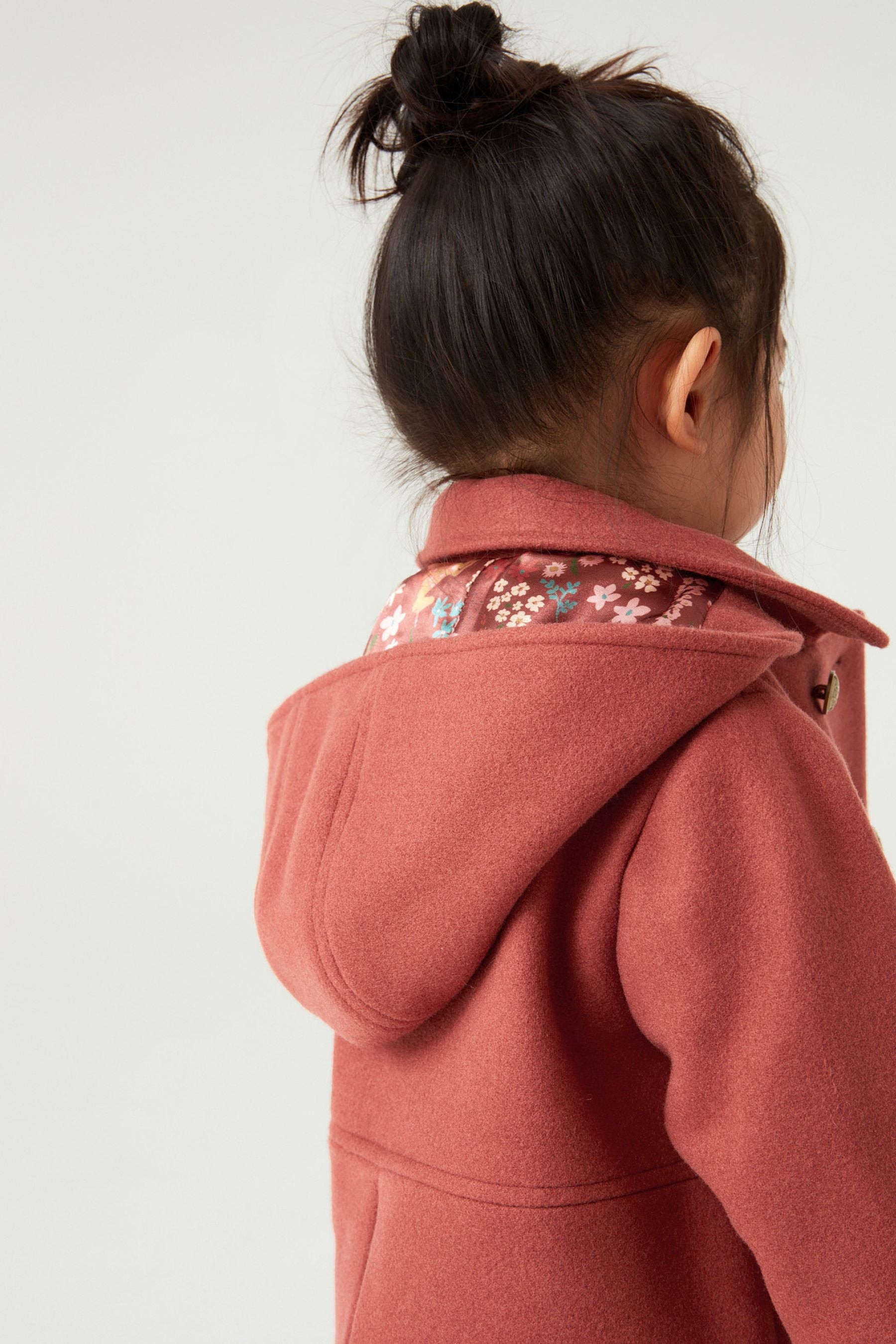 Rust Next Military Style Coat With Wool Mix (3mths-10yrs)