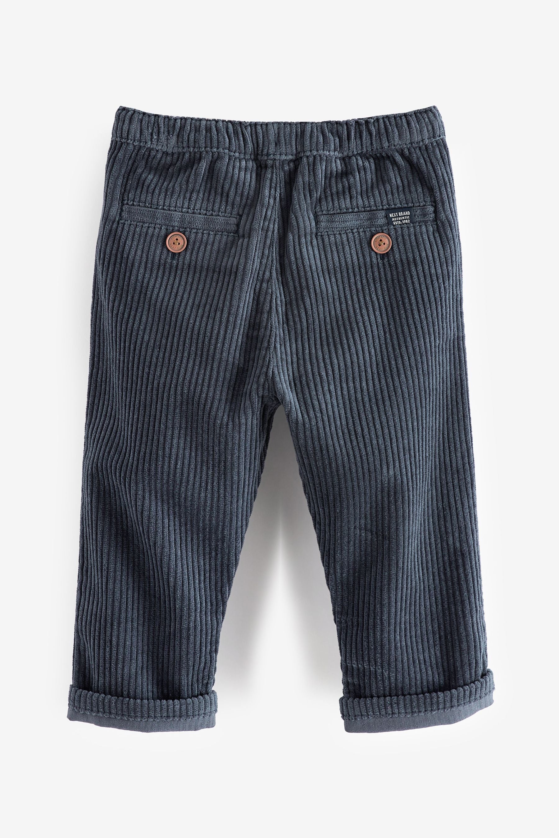 Indigo Blue Cord Pull-On Trousers (3mths-7yrs)