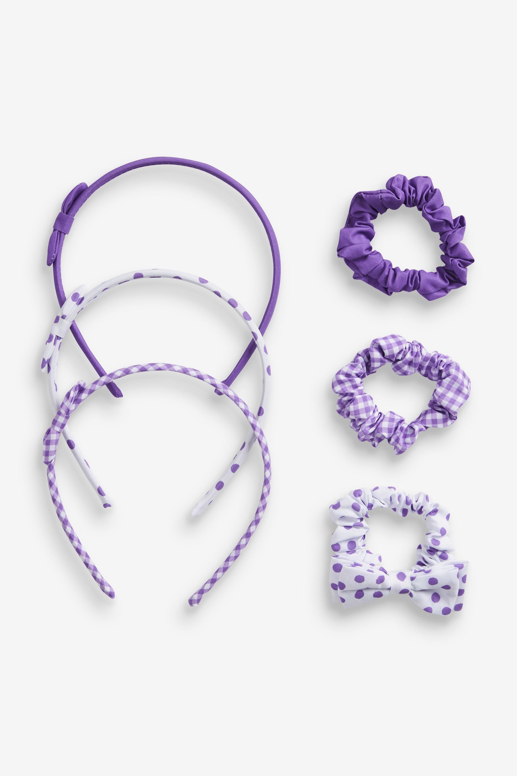 Lilac Purple Back To School Hair Accessories