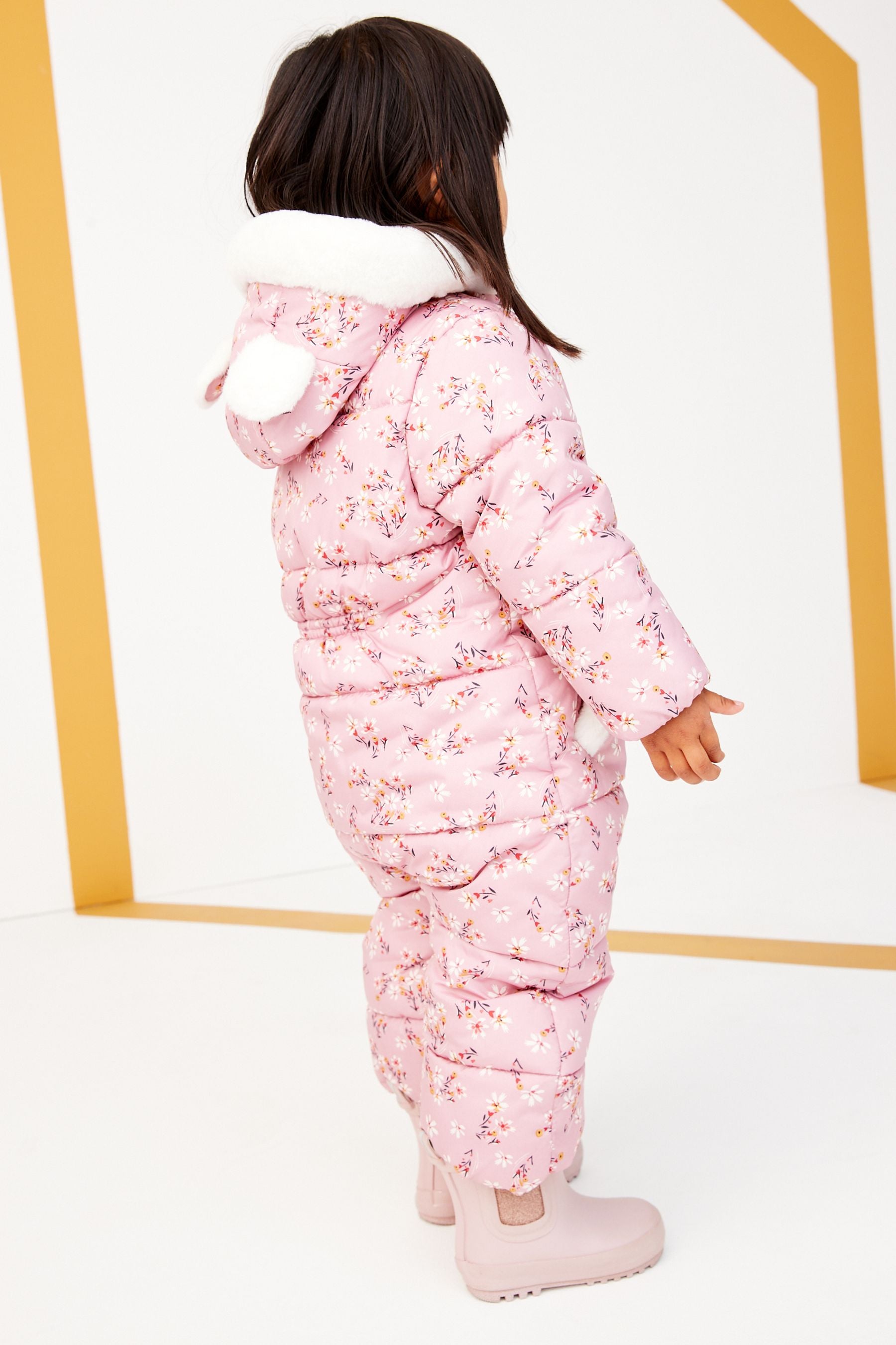 Pink Nxt Waterproof Unicorn Snowsuit (3mths-7yrs)