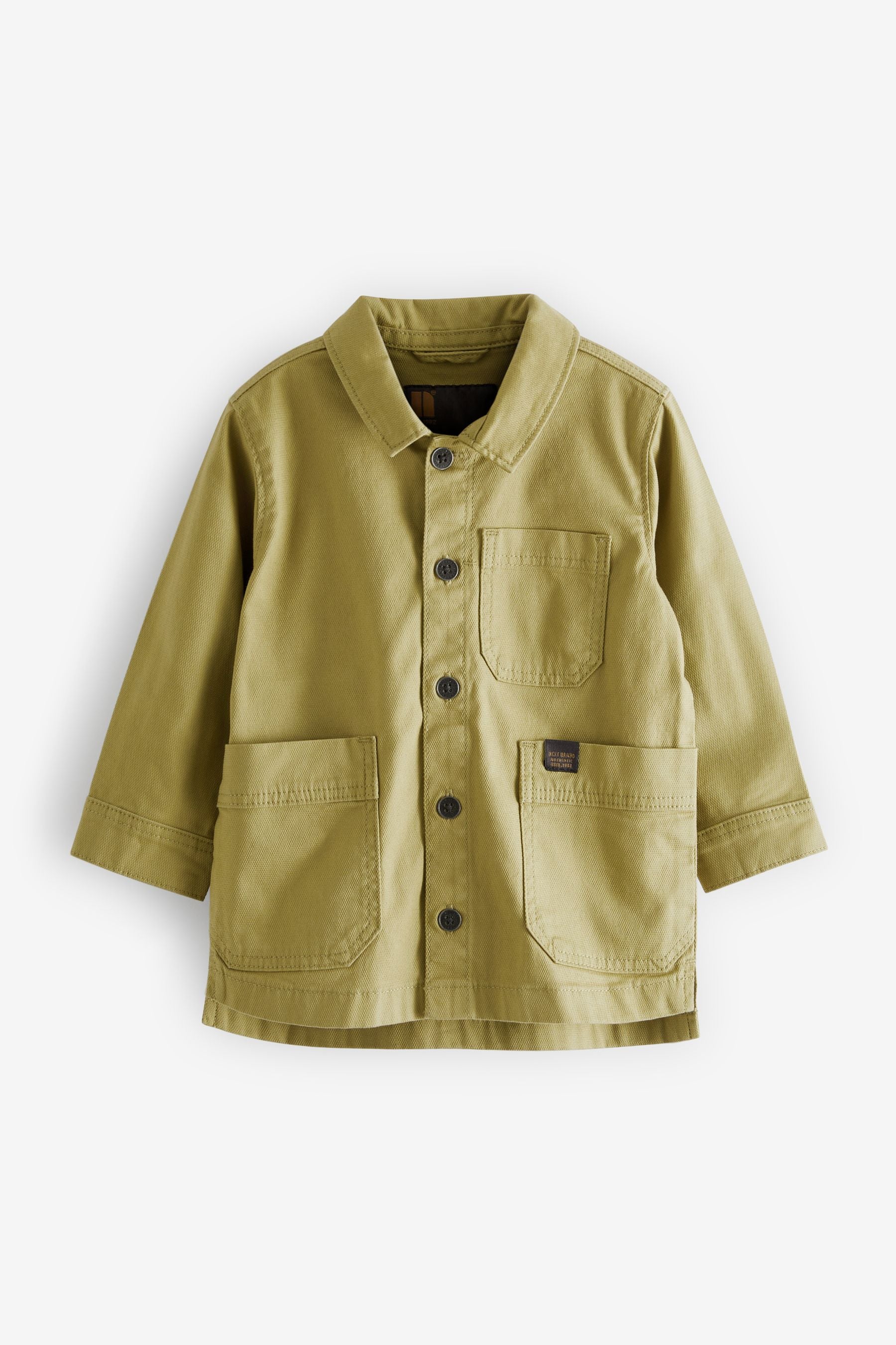 Olive Green Shacket (3mths-9yrs)