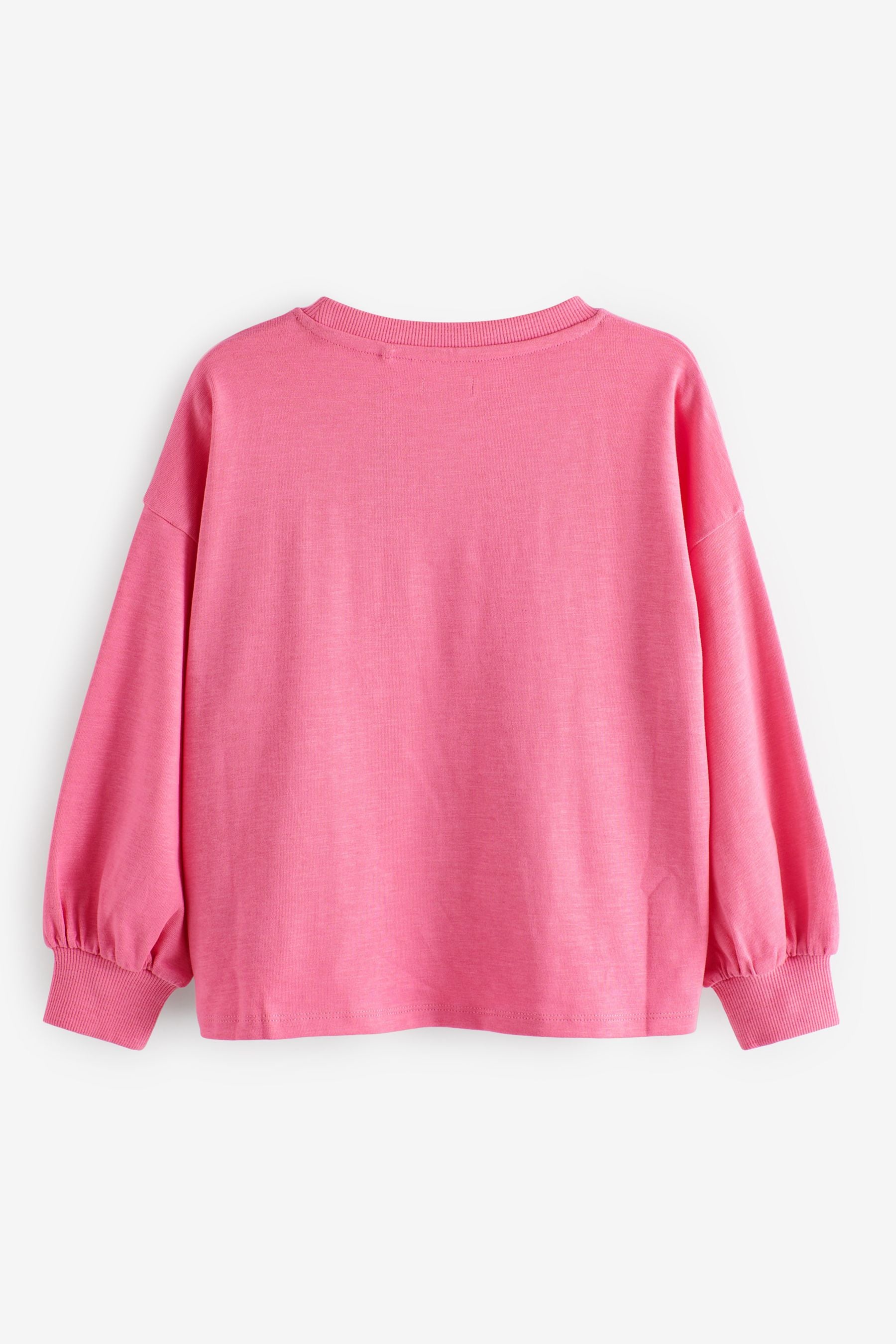 Pink Long Sleeve Top (3-16yrs)