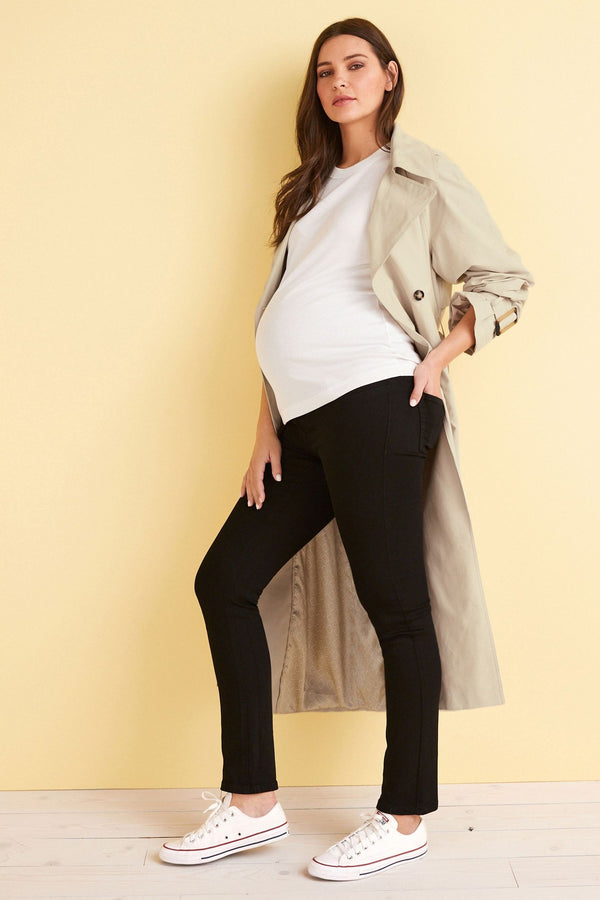 Black Maternity Slim Fit Jeans