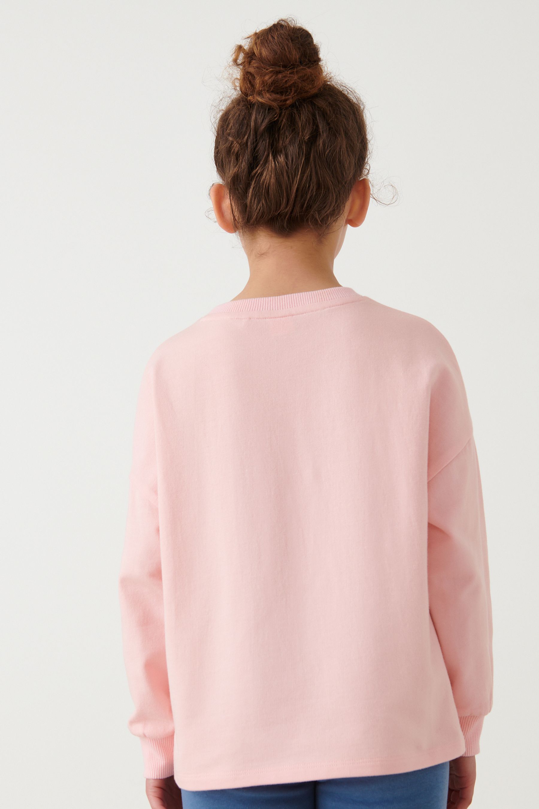 Pink Sequin Unicorn Long Sleeve Top (3-16yrs)