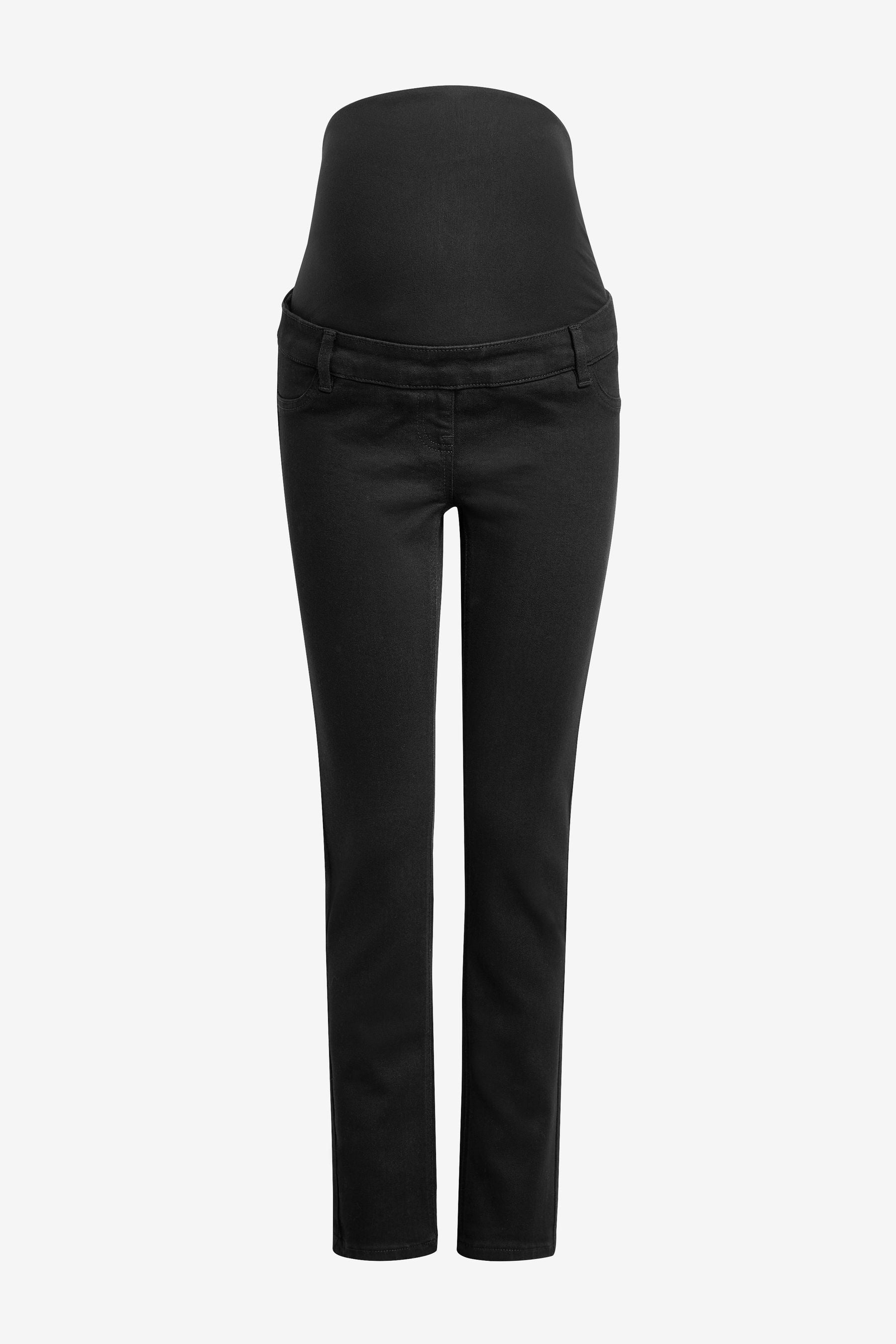 Black Maternity Slim Fit Jeans