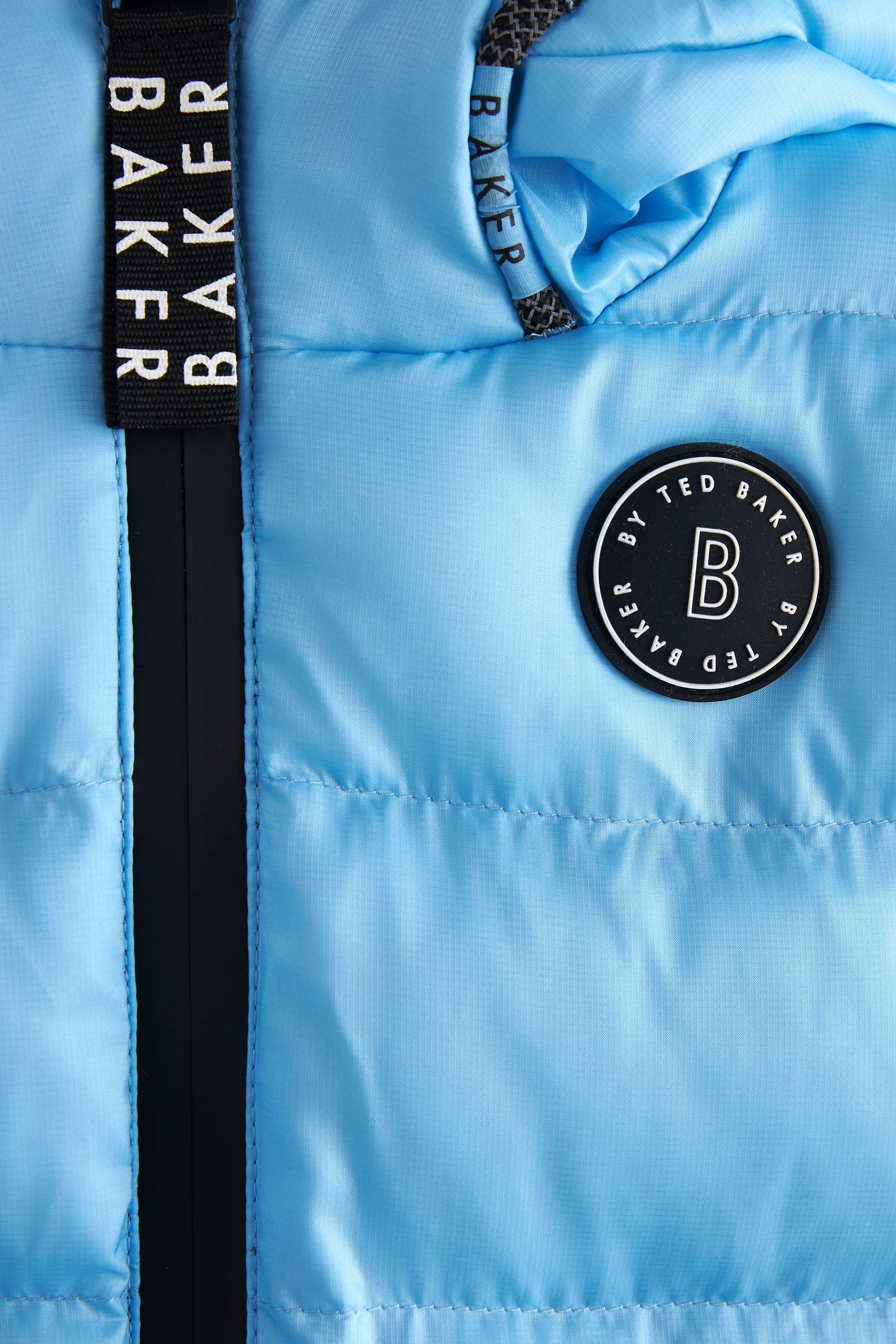 Baker by Ted Baker Light Blue High Shine Jacket