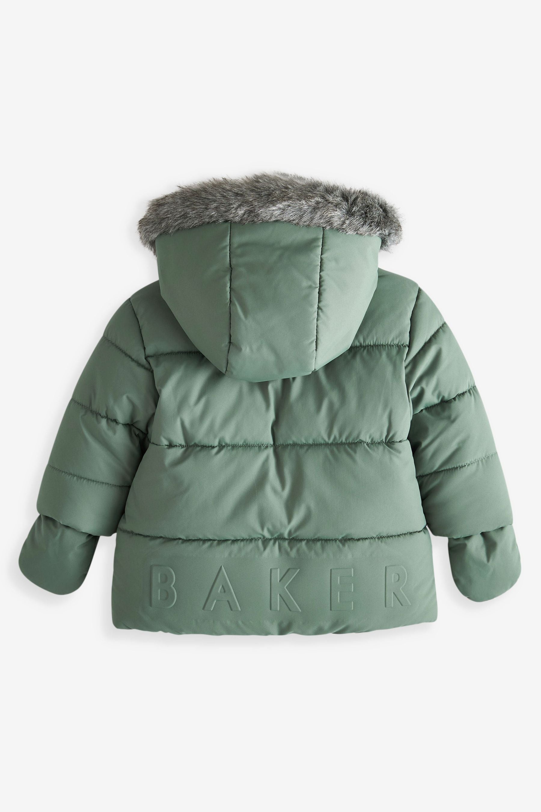 Green Baker by Ted Baker Shower Resistant Padded Coat