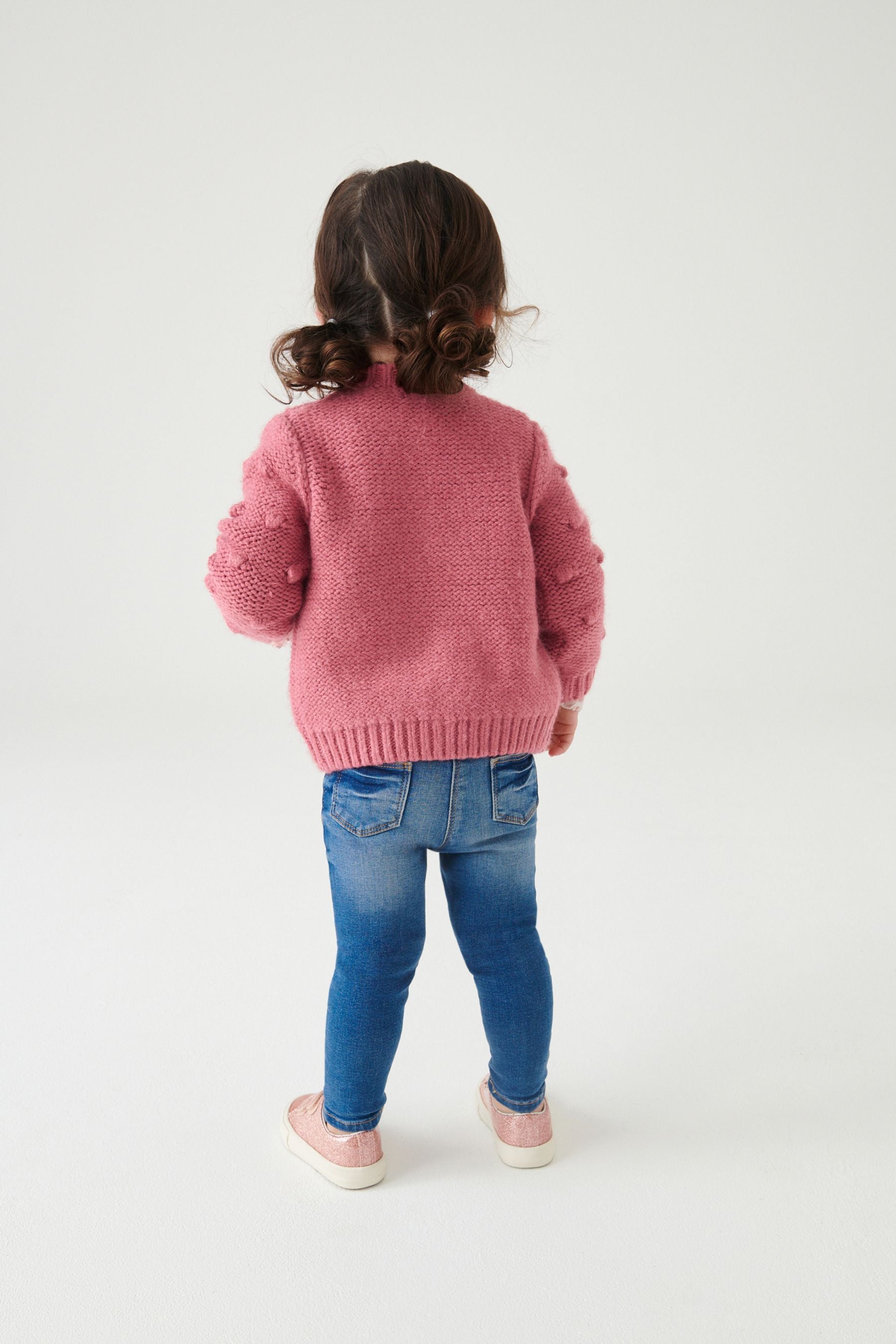 Pink Chunky Cardigan (3mths-10yrs)