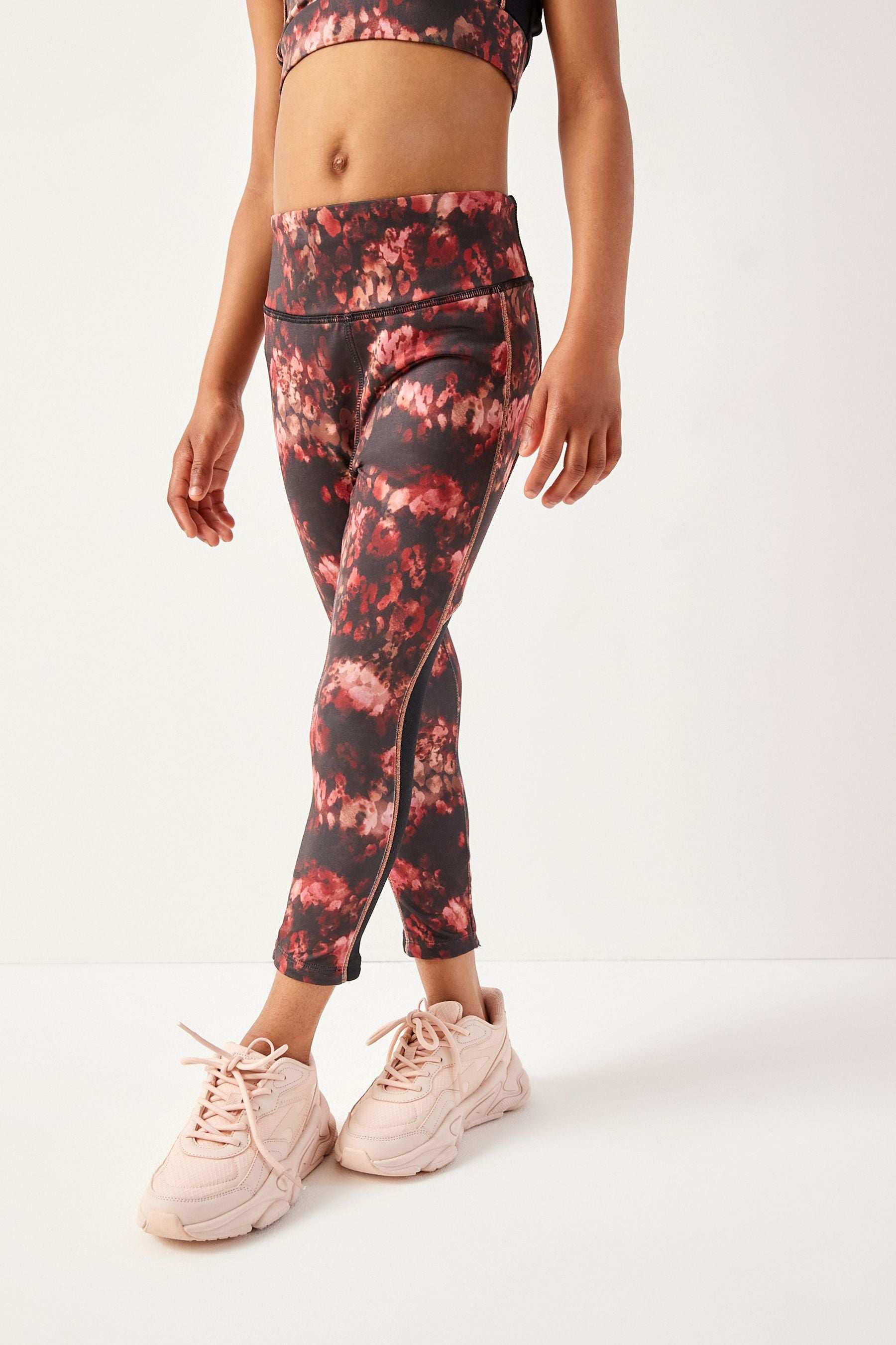 Animal Print Sports Leggings (3-16yrs)