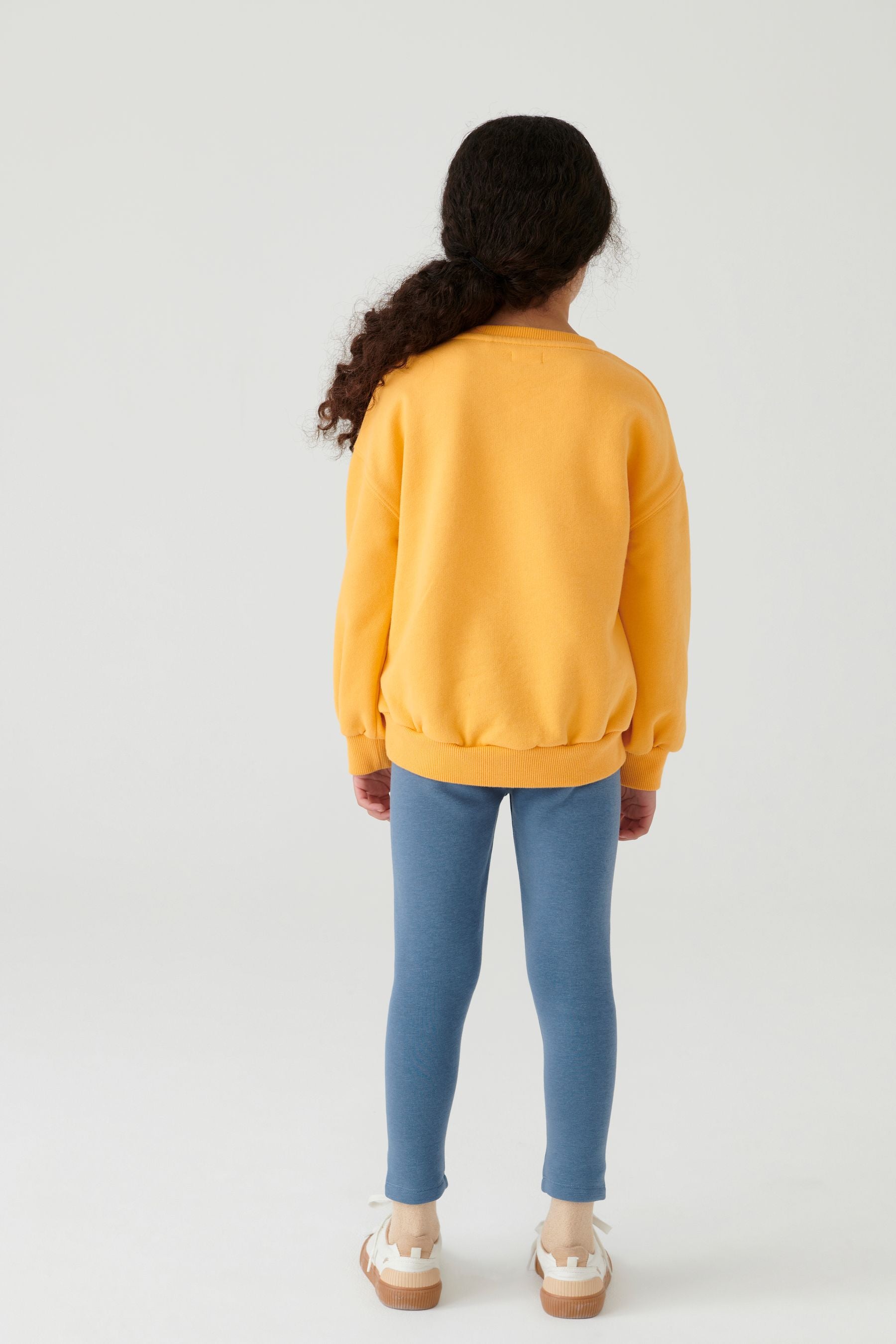 Blue Cosy Fleece Lined Leggings (3-16yrs)