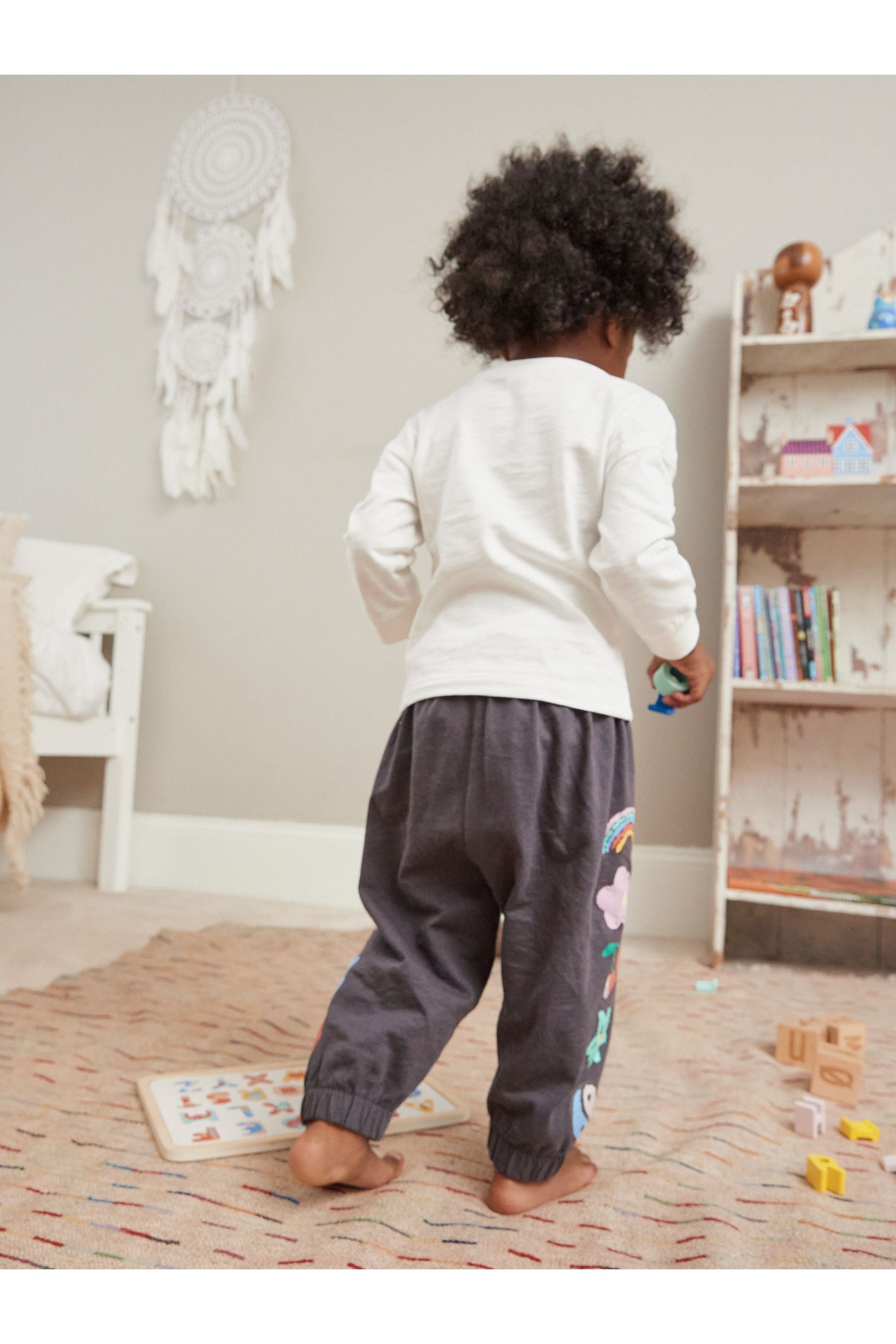 Graffiti Cute Character Jogger 2 Pack Pyjama (9mths-8yrs)