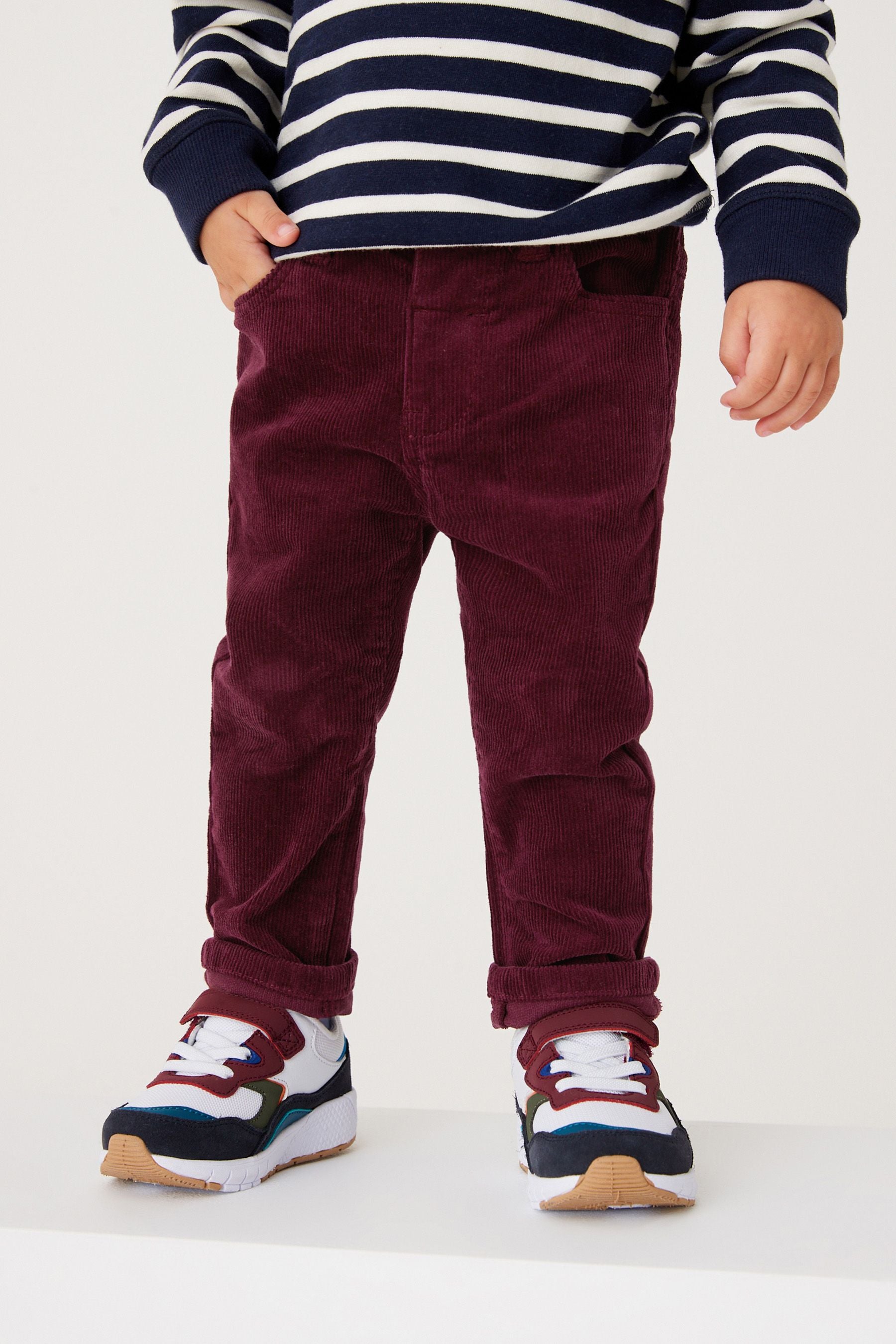 Plum Purple Cord Trousers (3mths-7yrs)