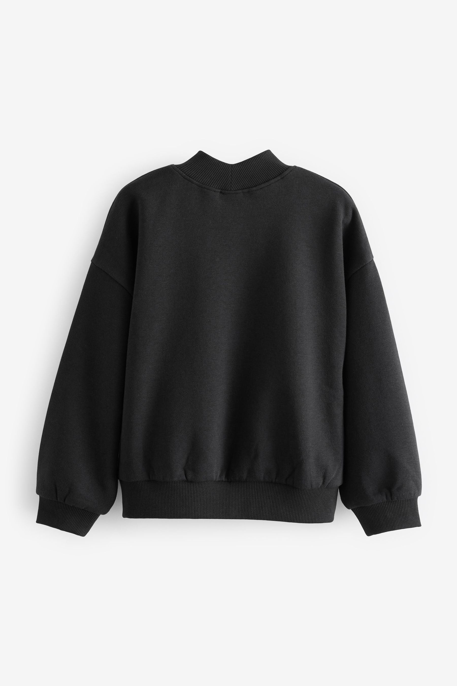 Black Sweat Top (3-16yrs)