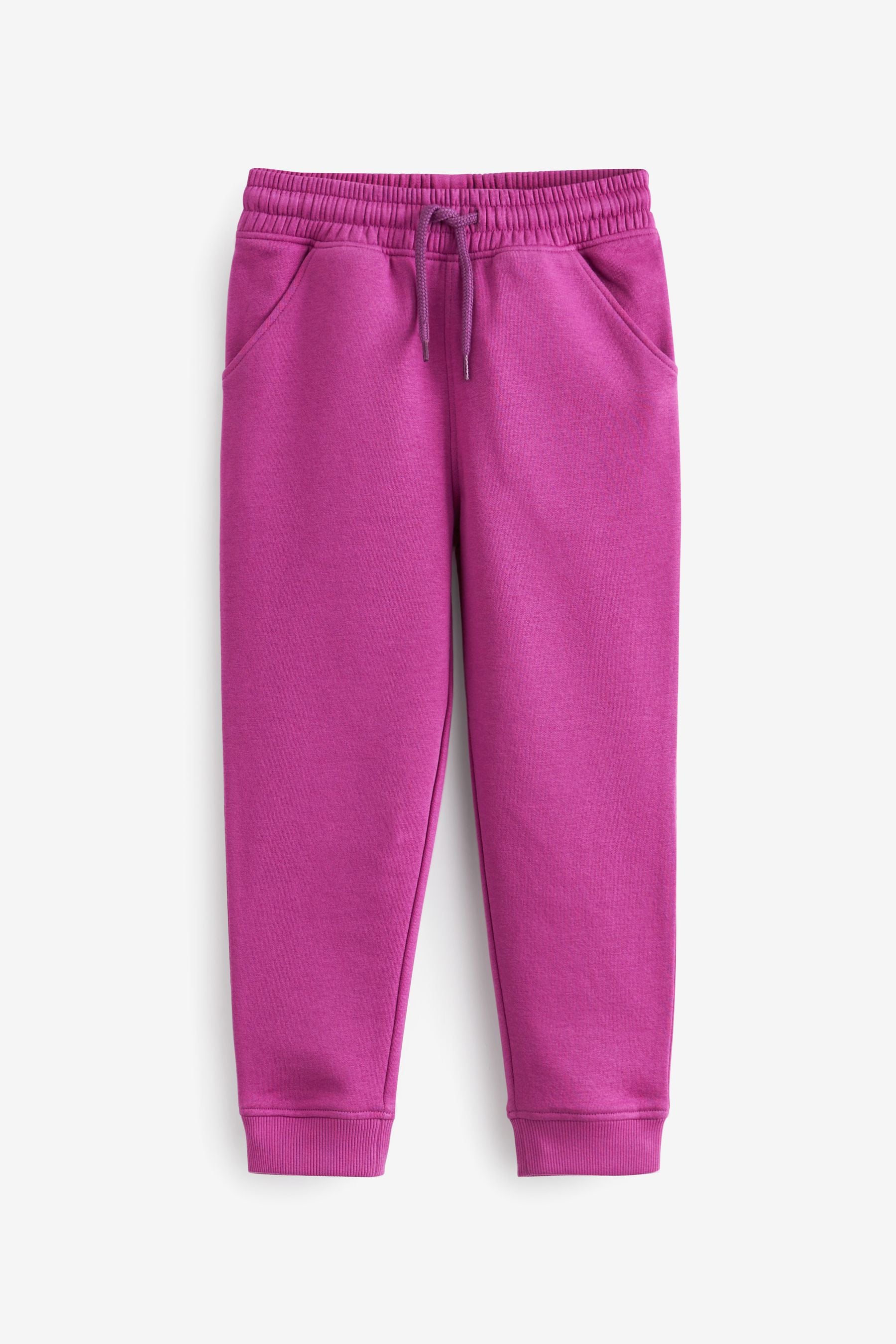 Pink Magenta Regular Fit Joggers (3-16yrs)