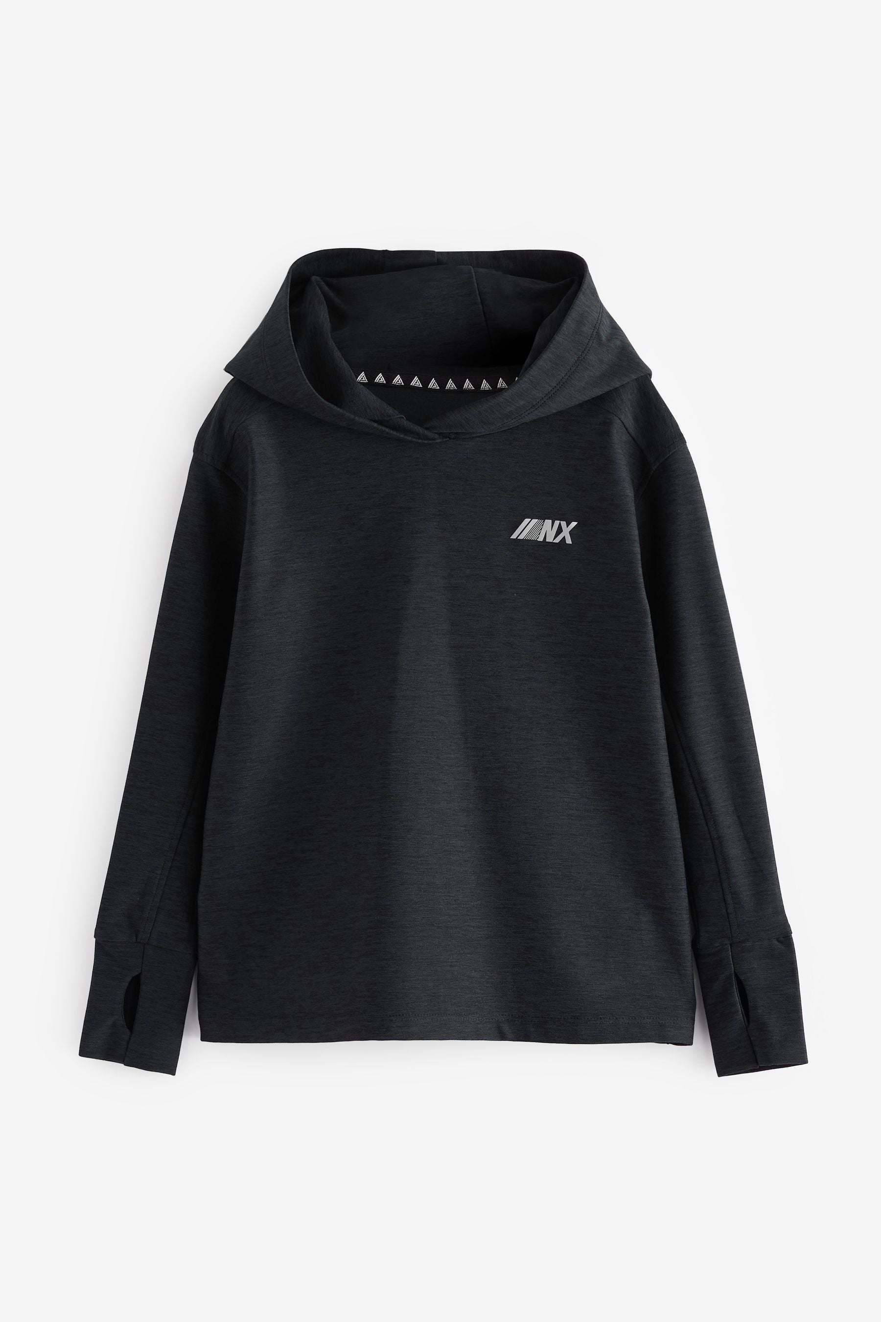 Black Sports Hoodie (3-16yrs)