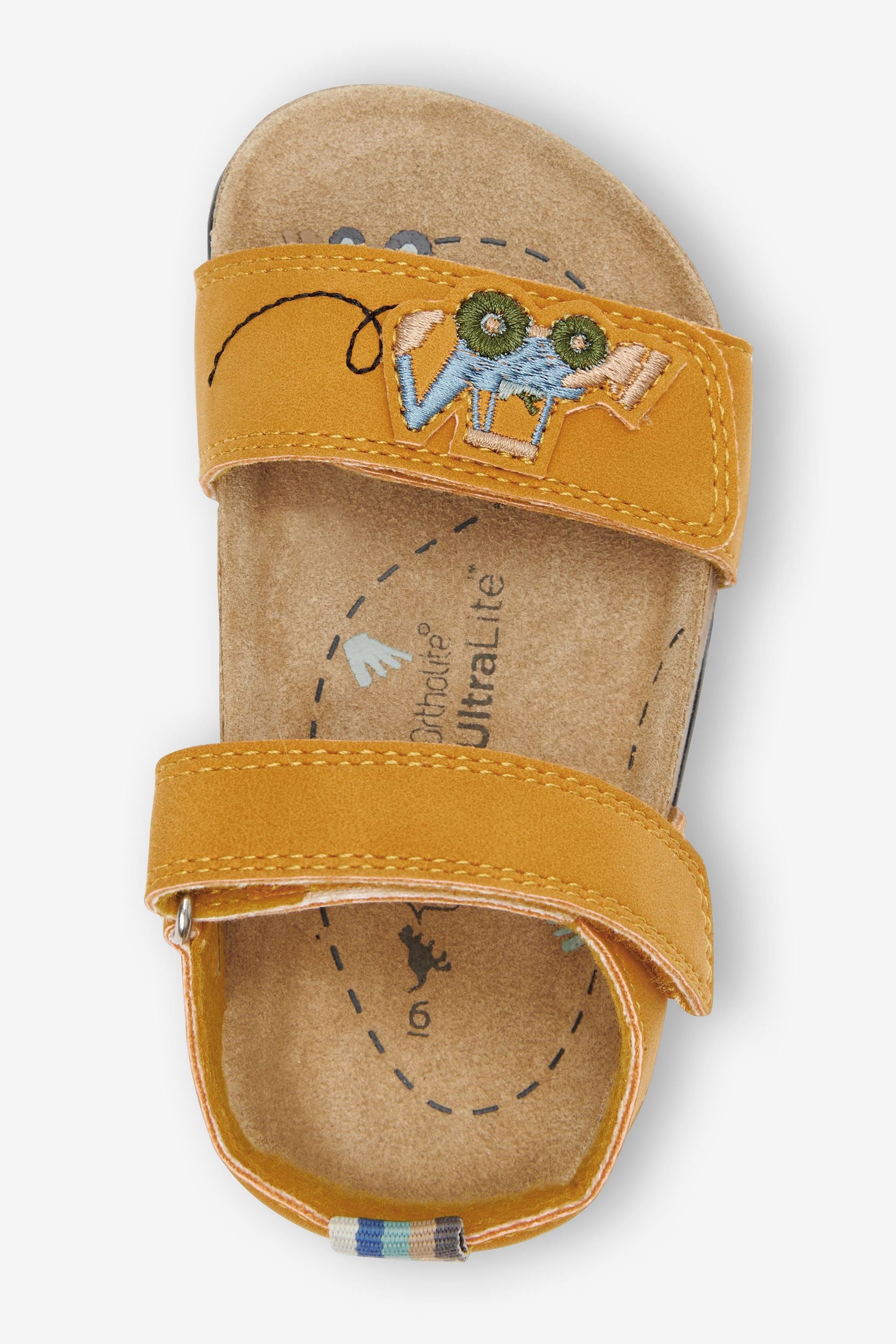 Yellow Tractor Corkbed Comfort Sandals