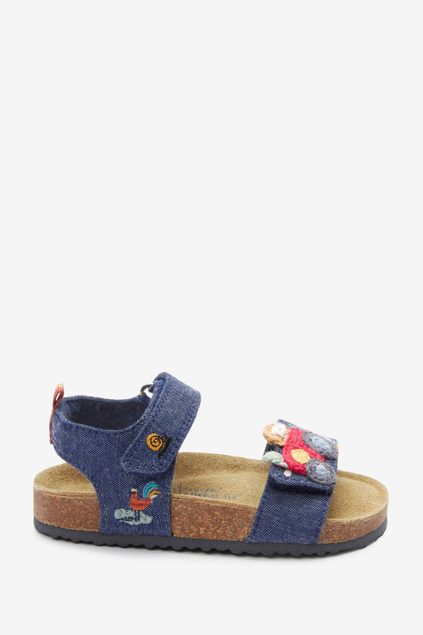 Blue Tractor Corkbed Comfort Sandals