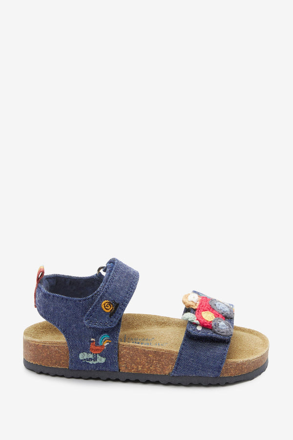 Blue Tractor Corkbed Comfort Sandals