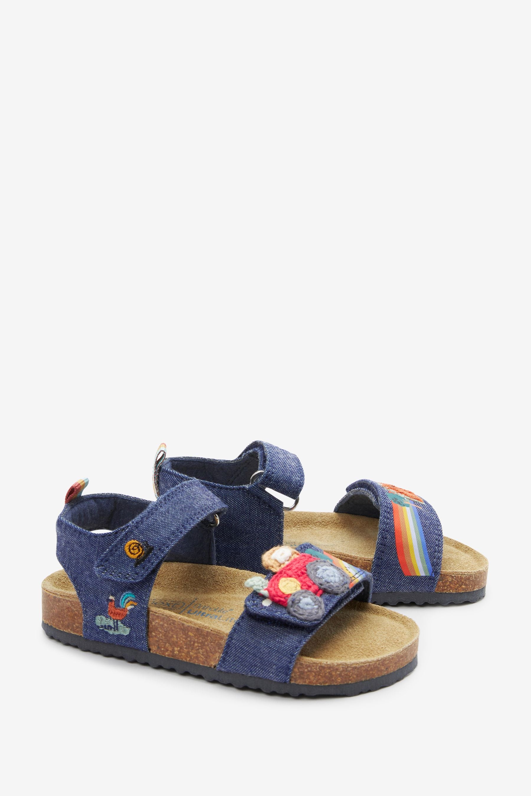 Blue Tractor Corkbed Comfort Sandals