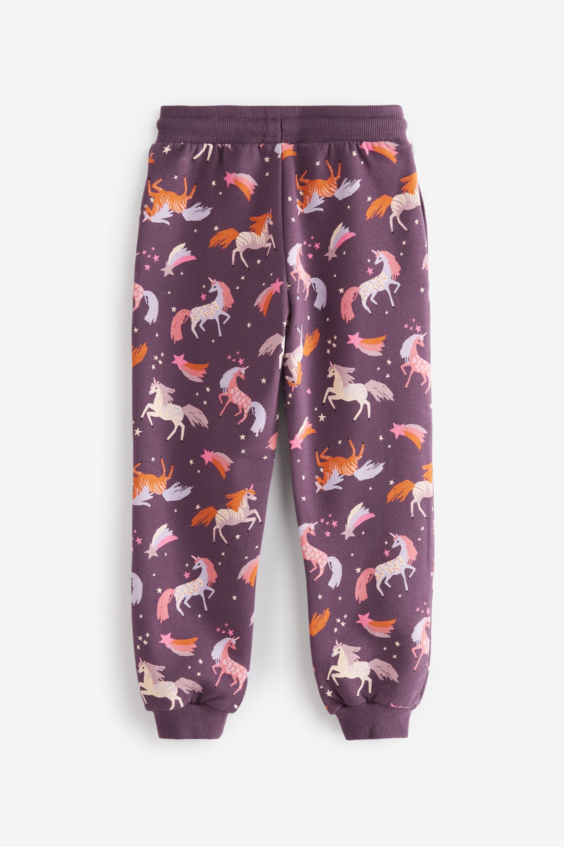 Purple Unicorn Joggers (3-16yrs)