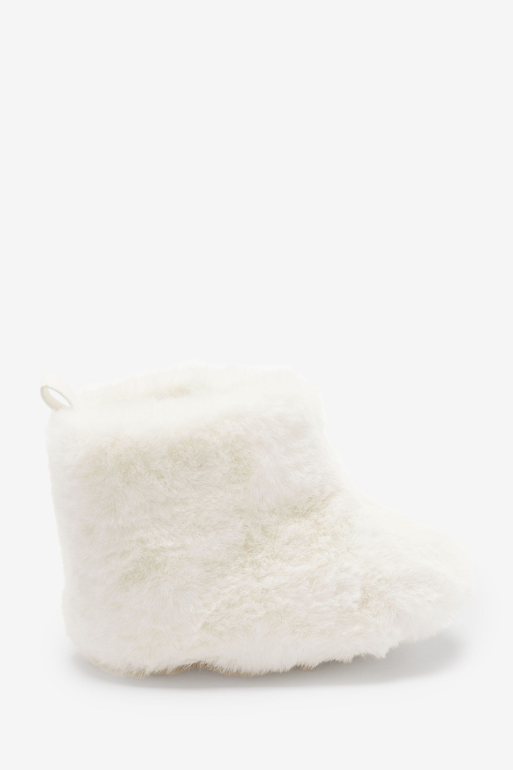 White Soft Cosy Baby Boots (0-18mths)