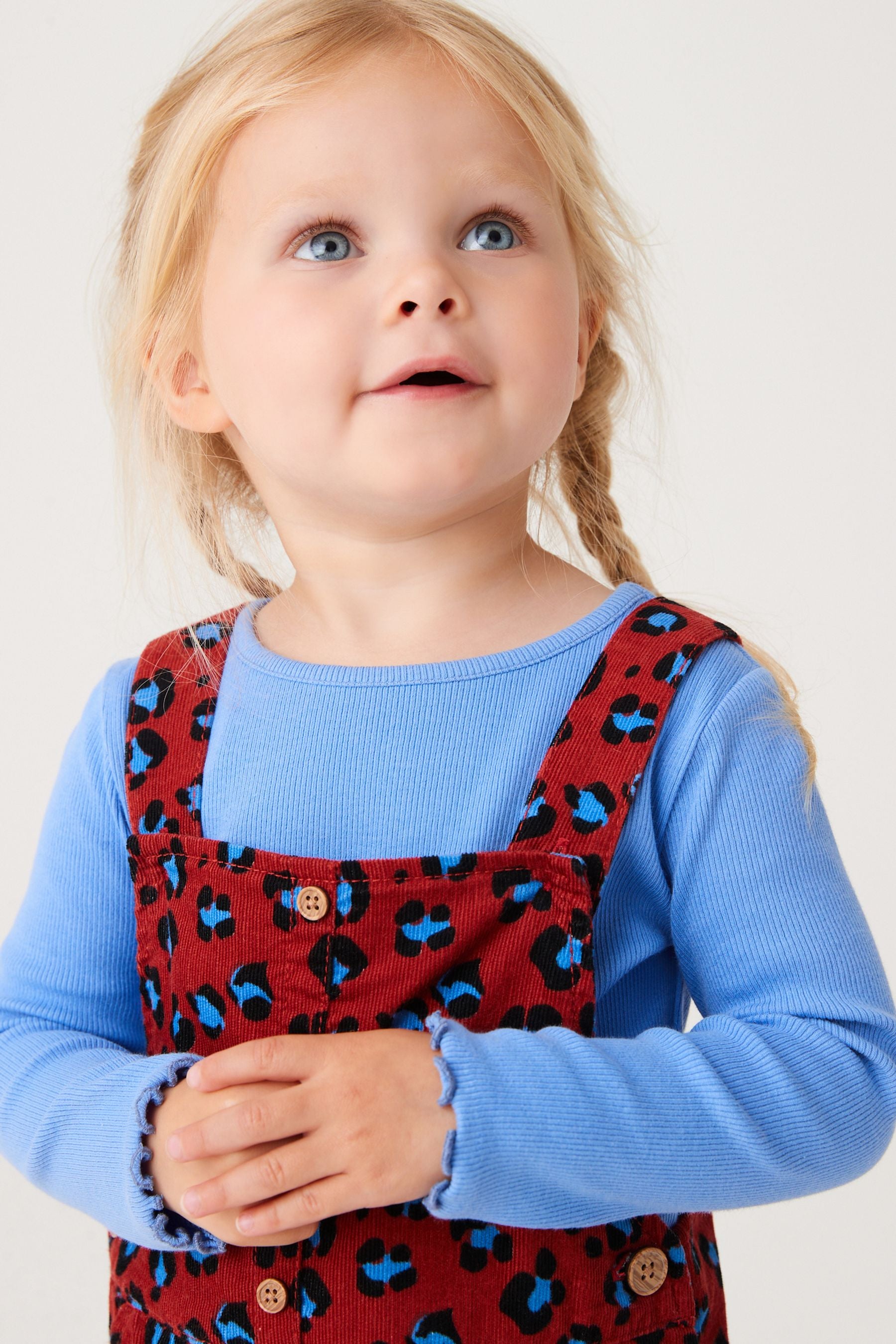 Red Cord Dungarees (3mths-7yrs)