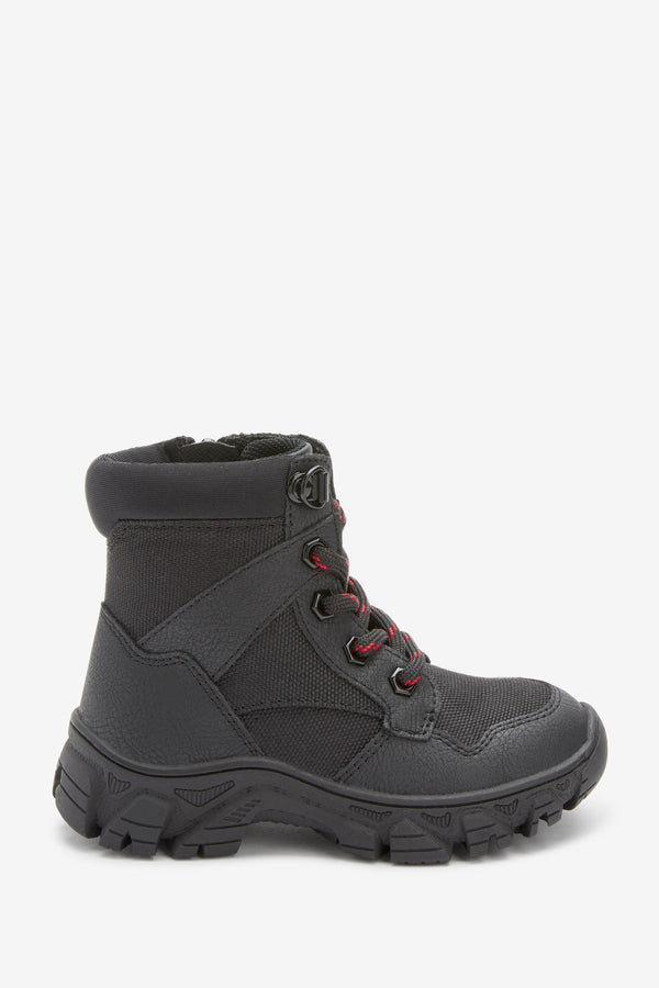 Black Hiker Boots