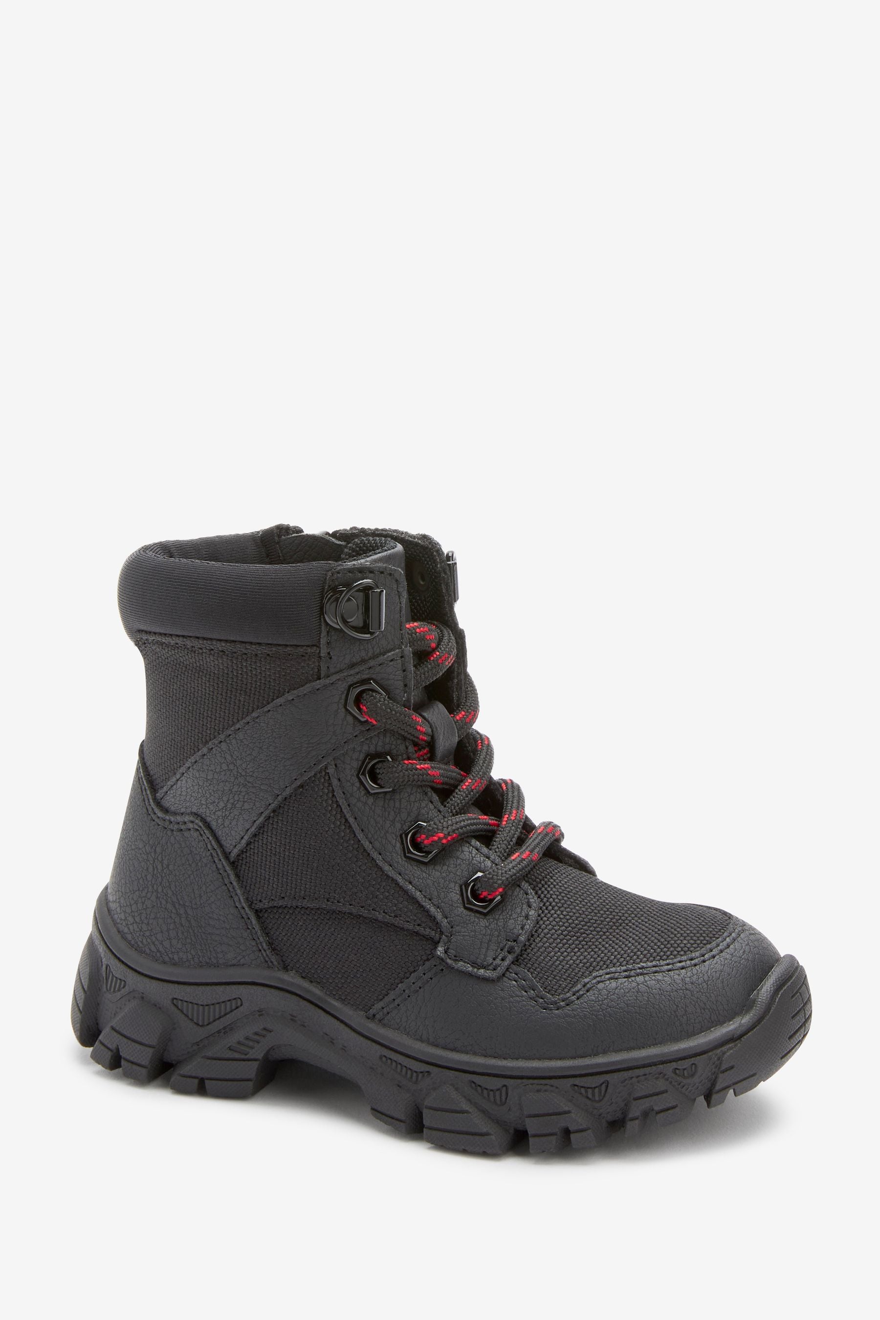 Black Hiker Boots