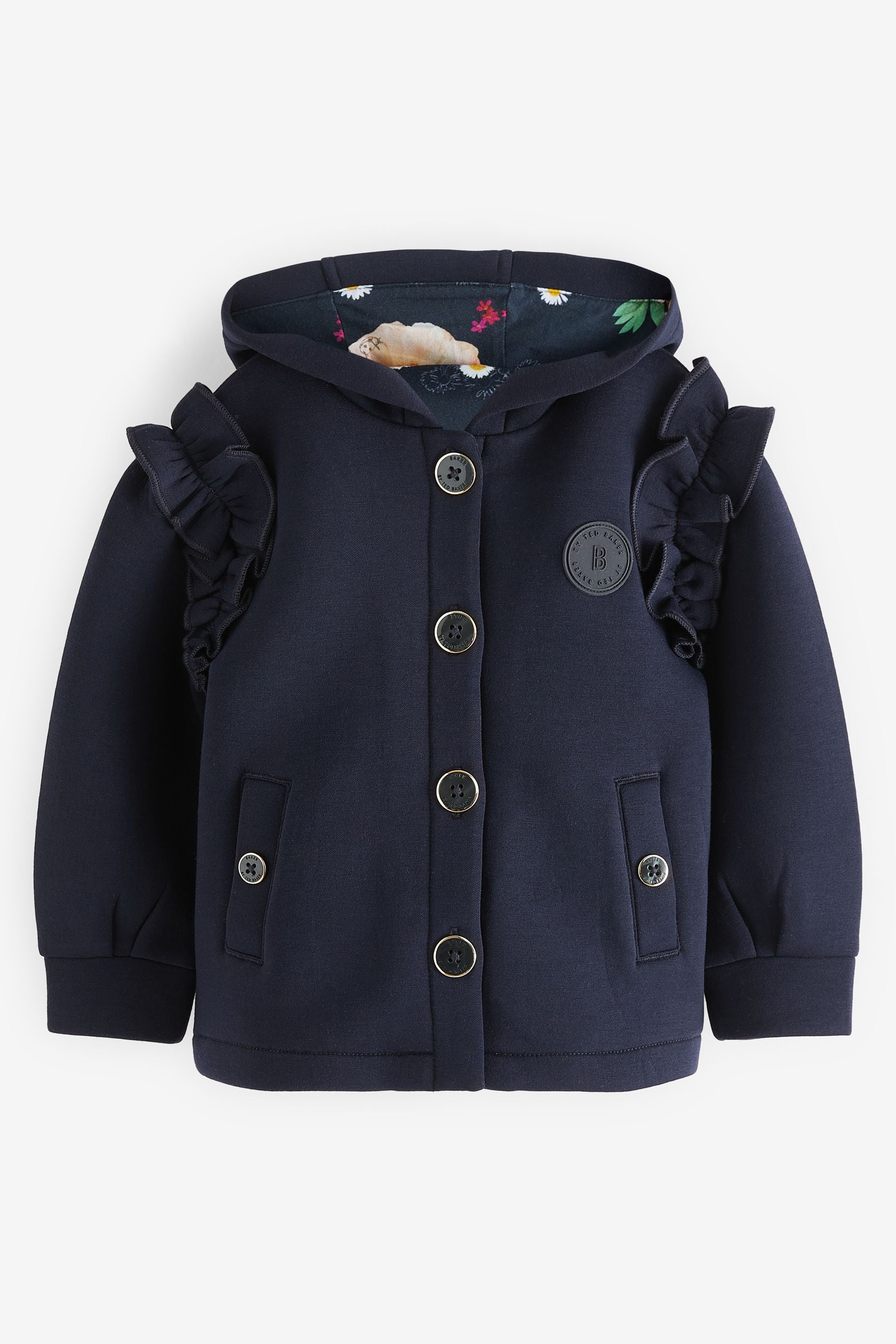 Navy Baker by Ted Baker Navy Scuba Jacket