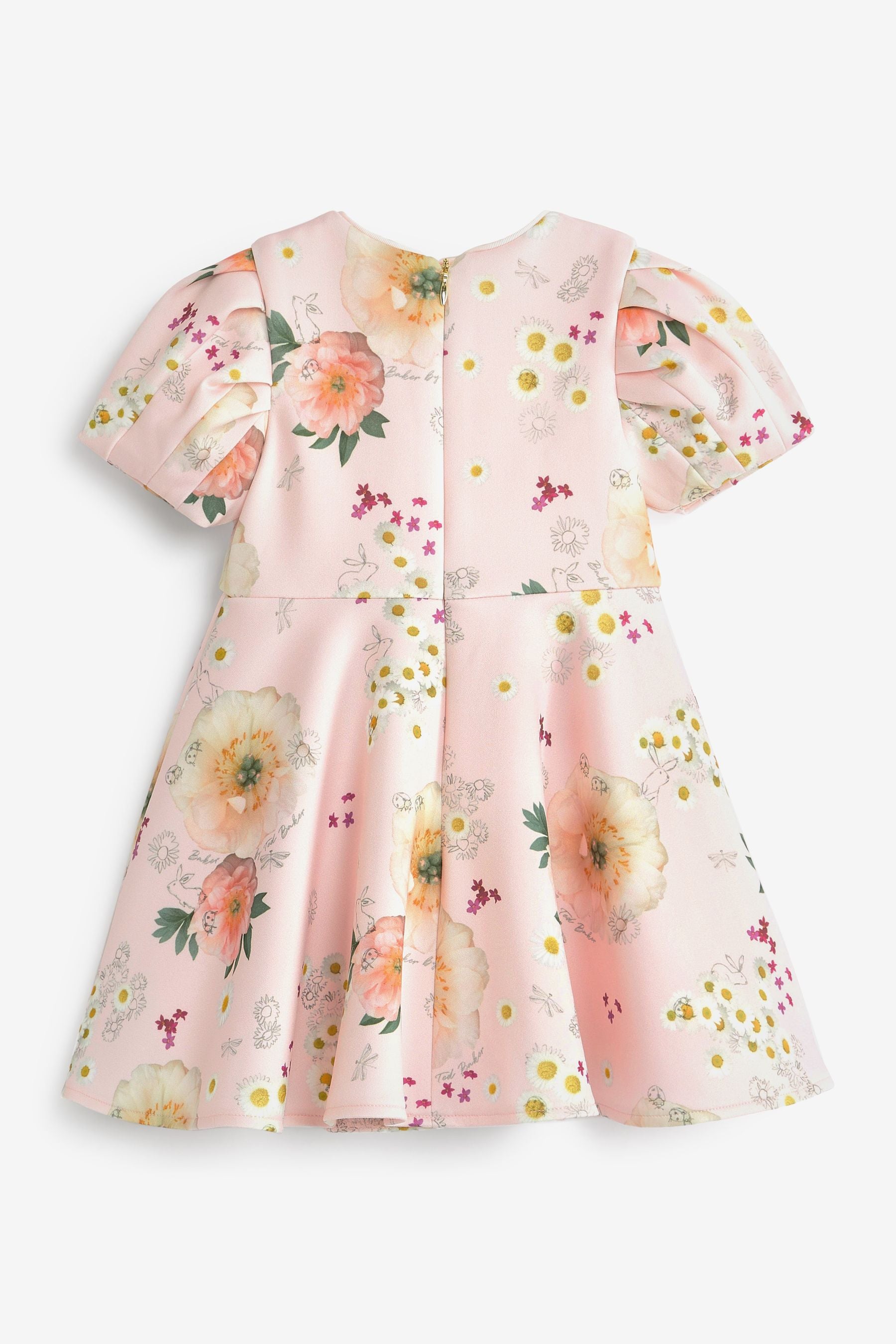 Baker by Ted Baker Pink Floral Scuba Dress