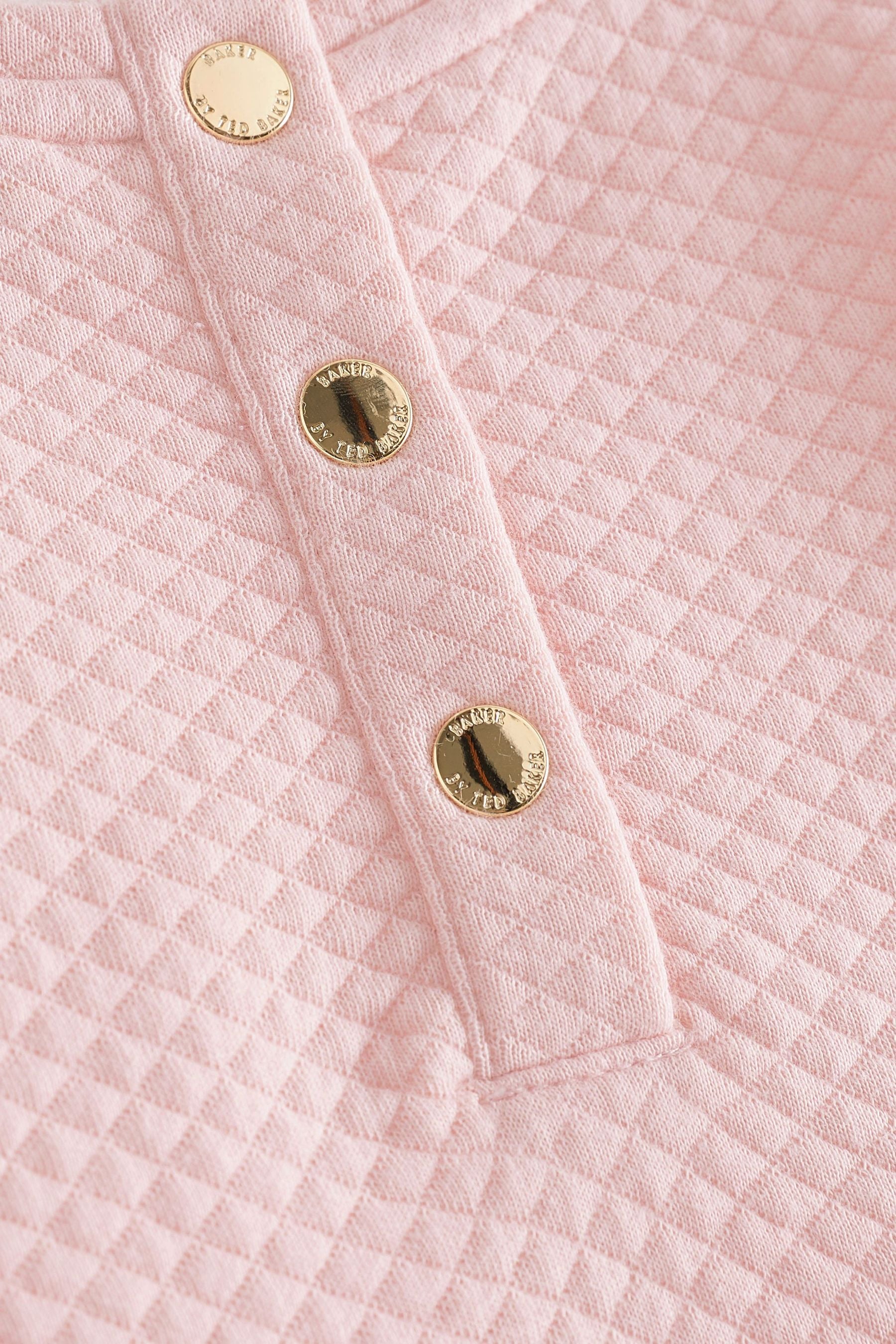 Baker by Ted Baker Pink Quilt Poplin Set