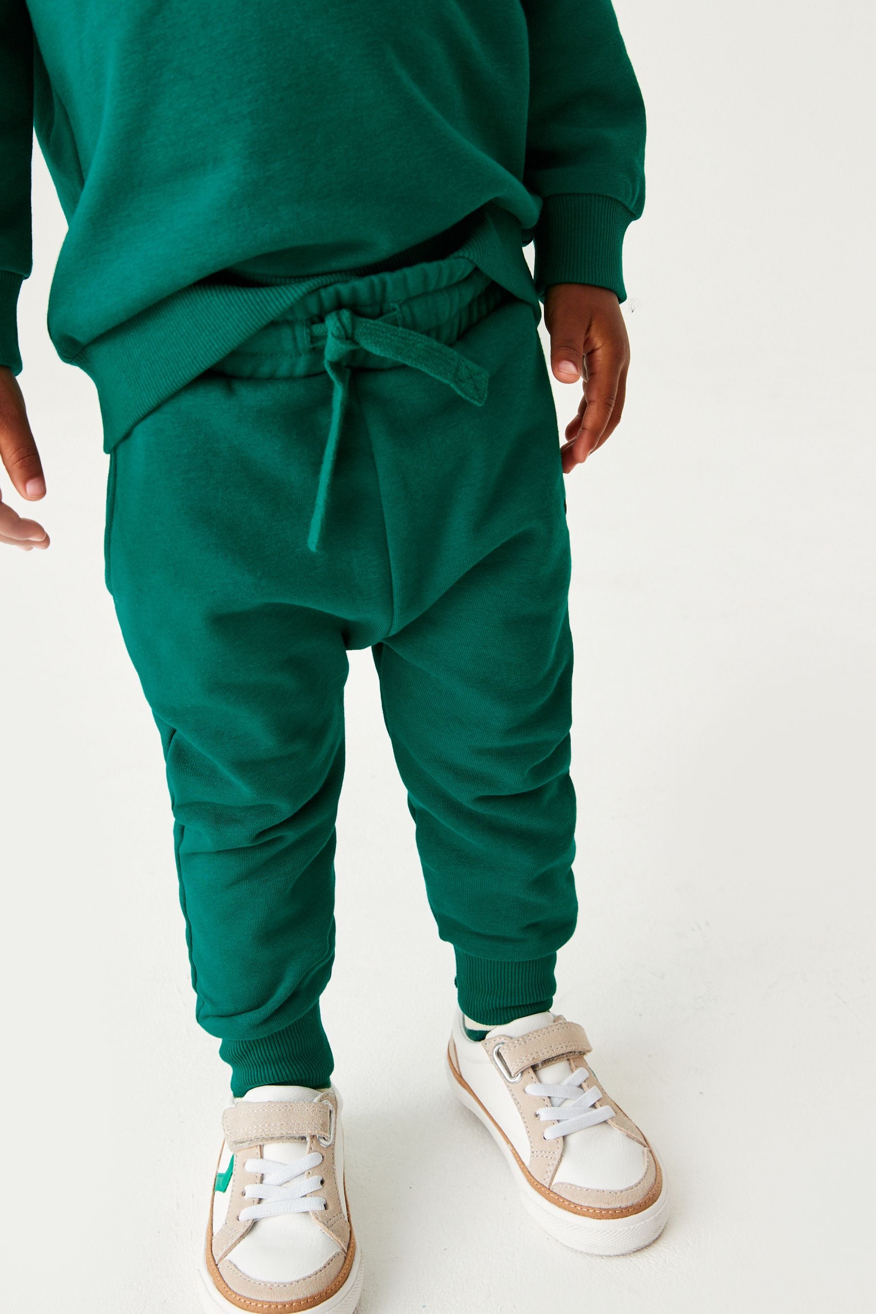 Dark Green Jersey Sweatshirt And Joggers Set (3mths-7yrs)