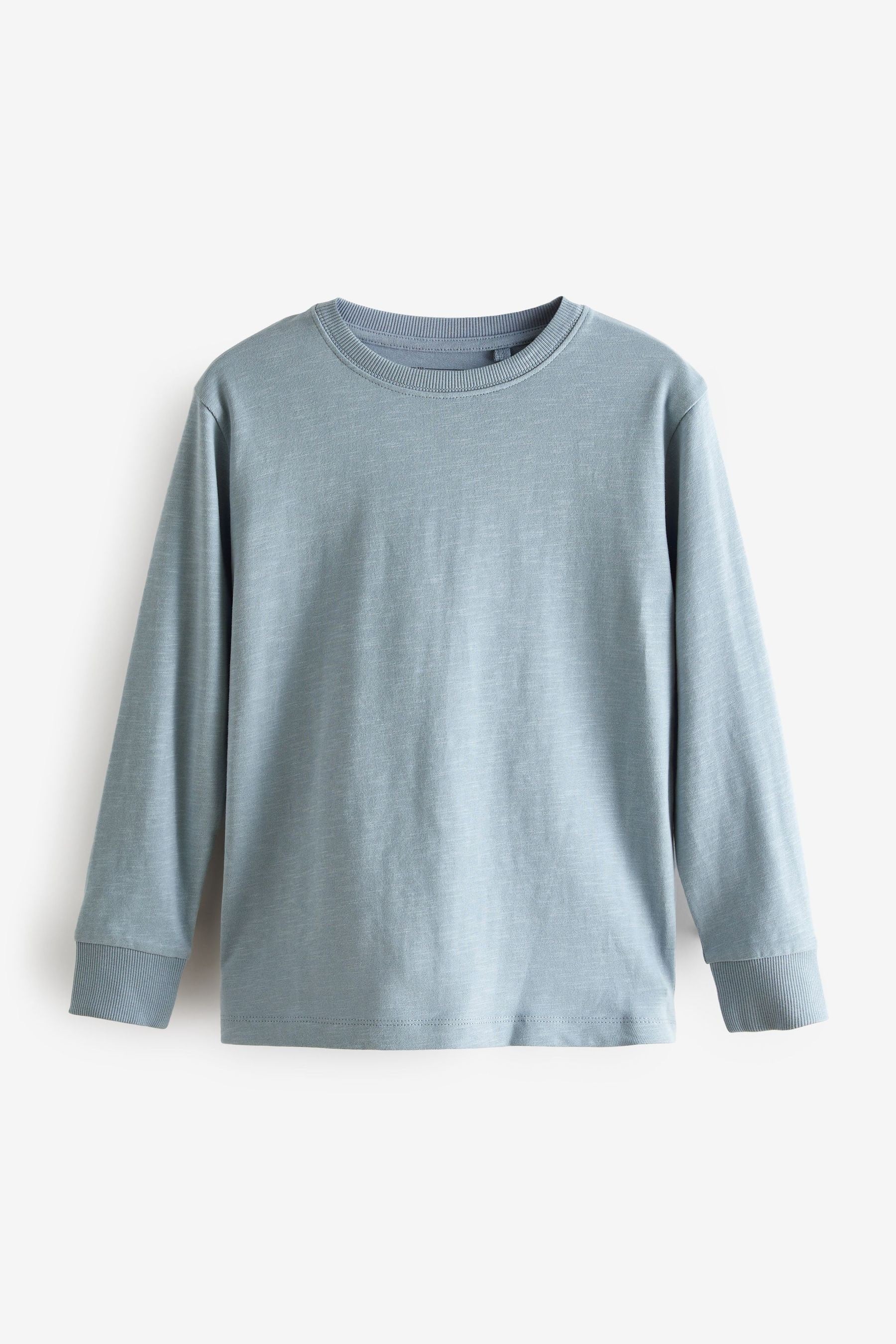 Icy Blue Long Sleeve Cosy T-Shirt (3-16yrs)