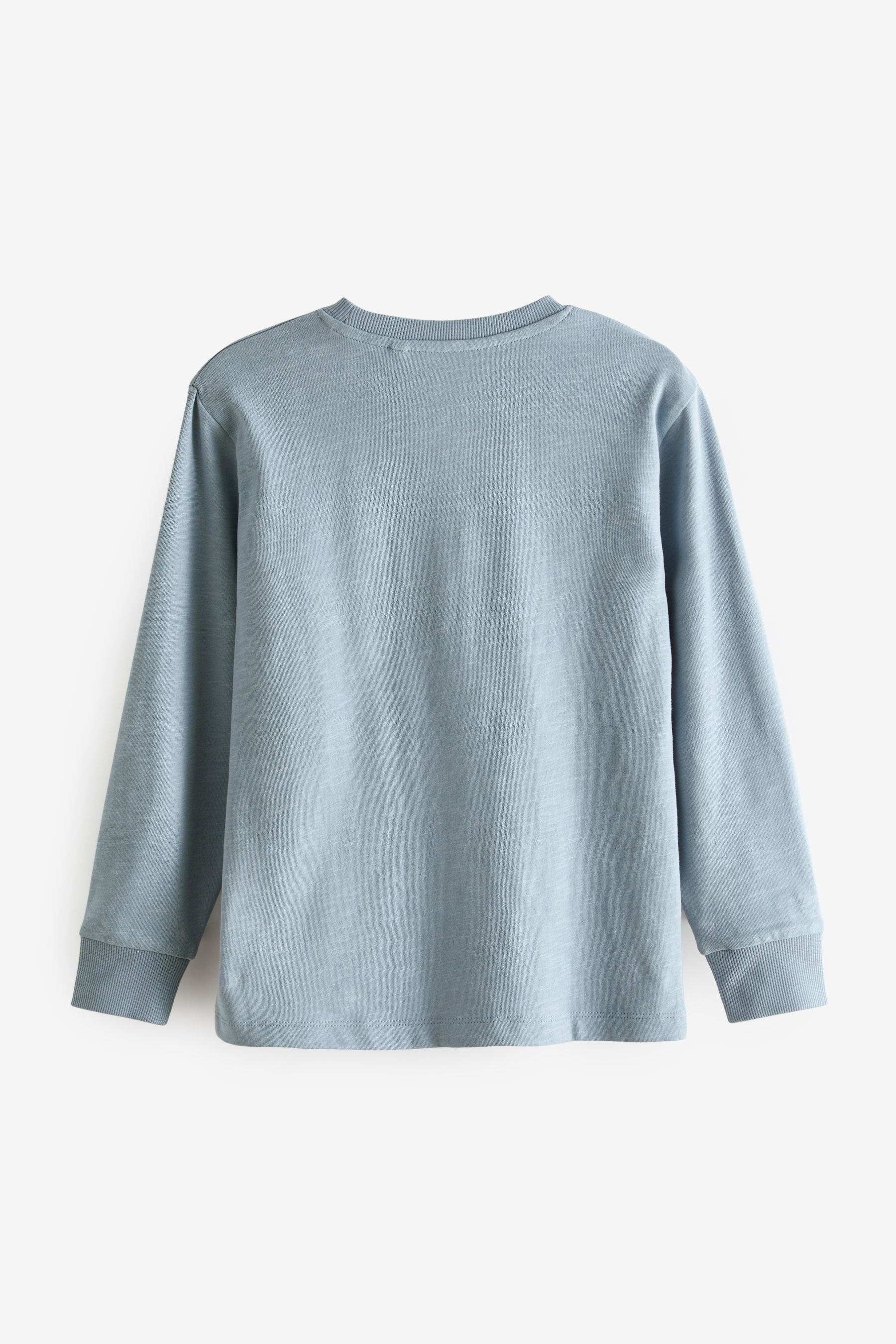 Icy Blue Long Sleeve Cosy T-Shirt (3-16yrs)