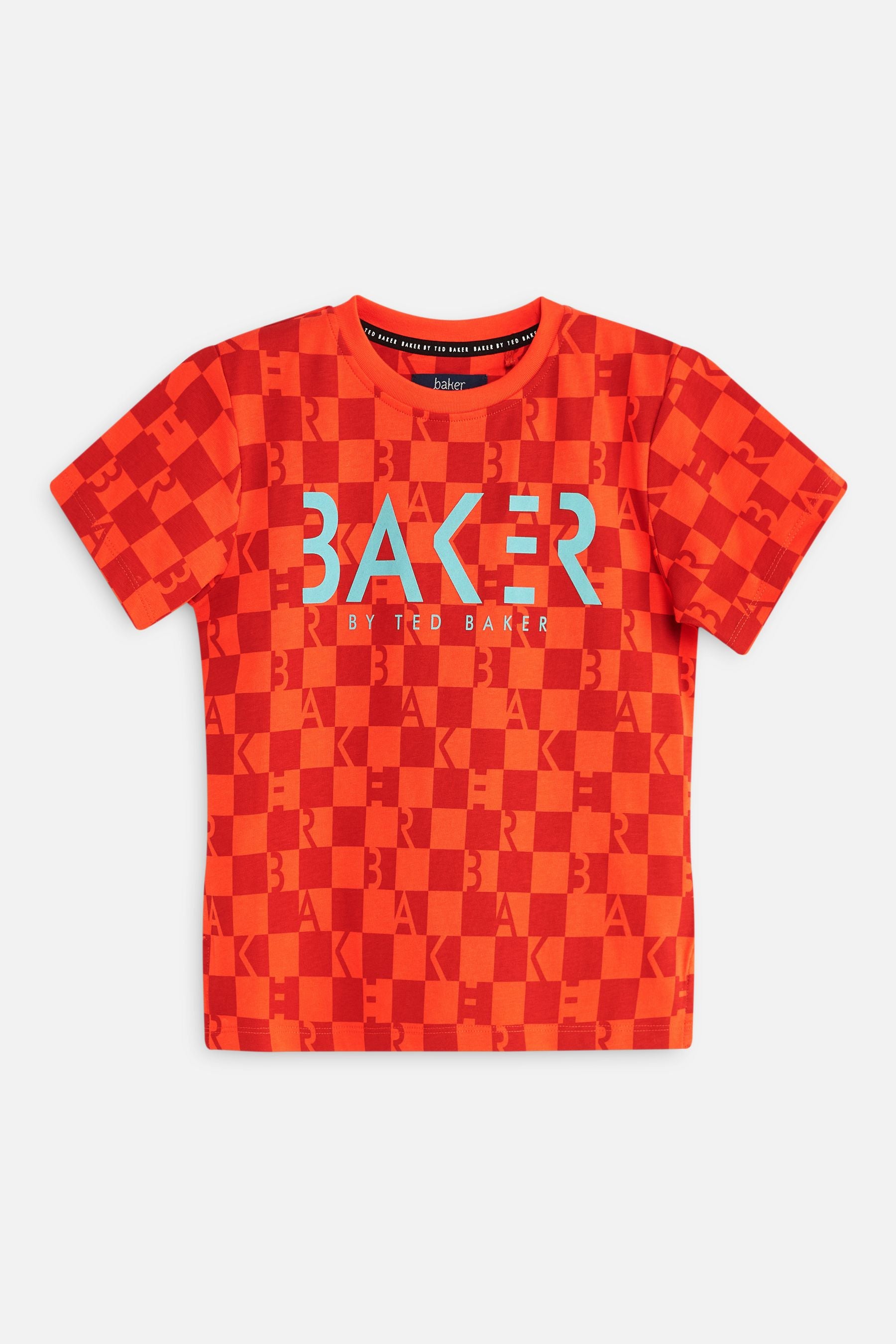 Baker by Ted Baker Boys Red Geo T-Shirt