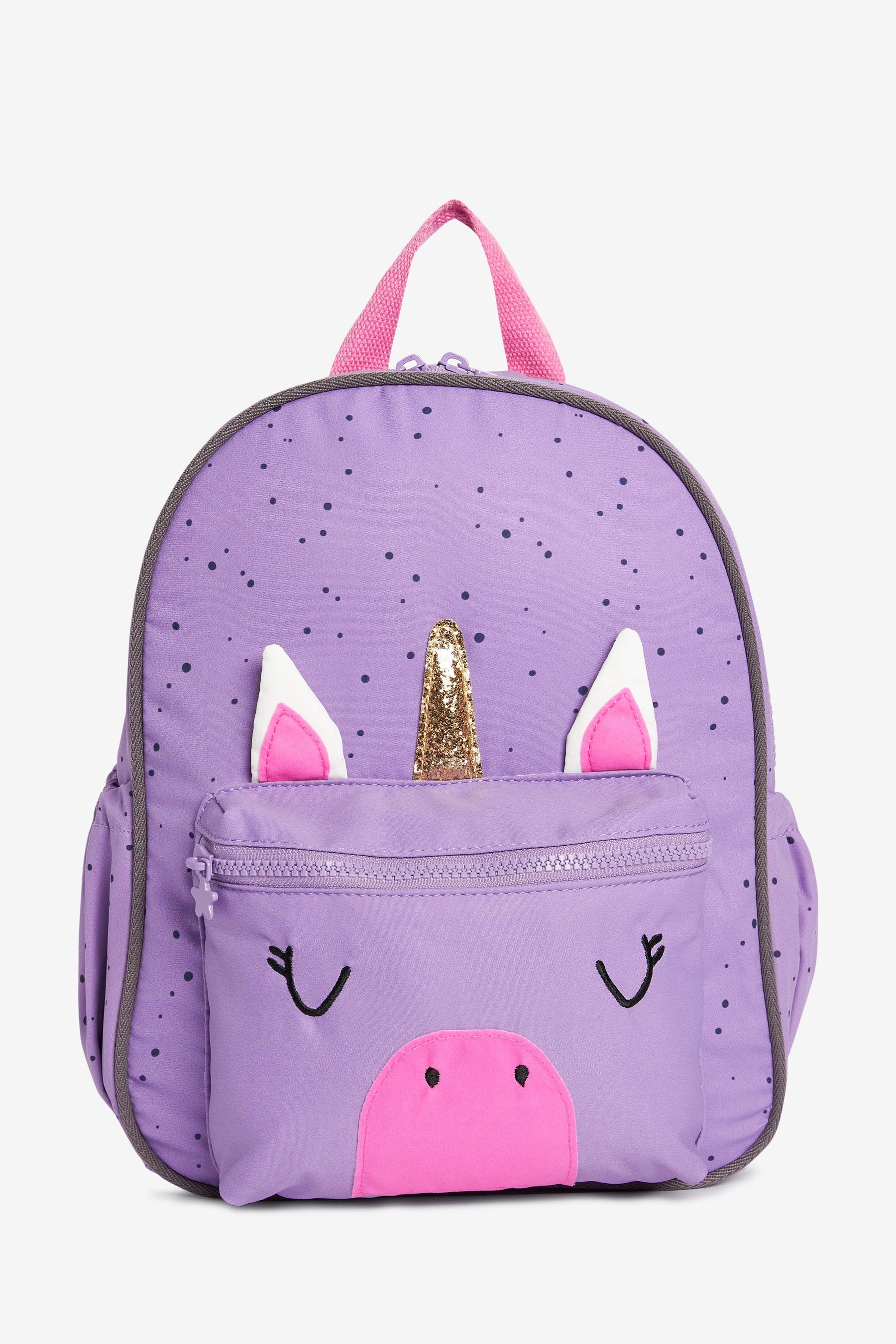 Purple Unicorn Nursery Rucksack