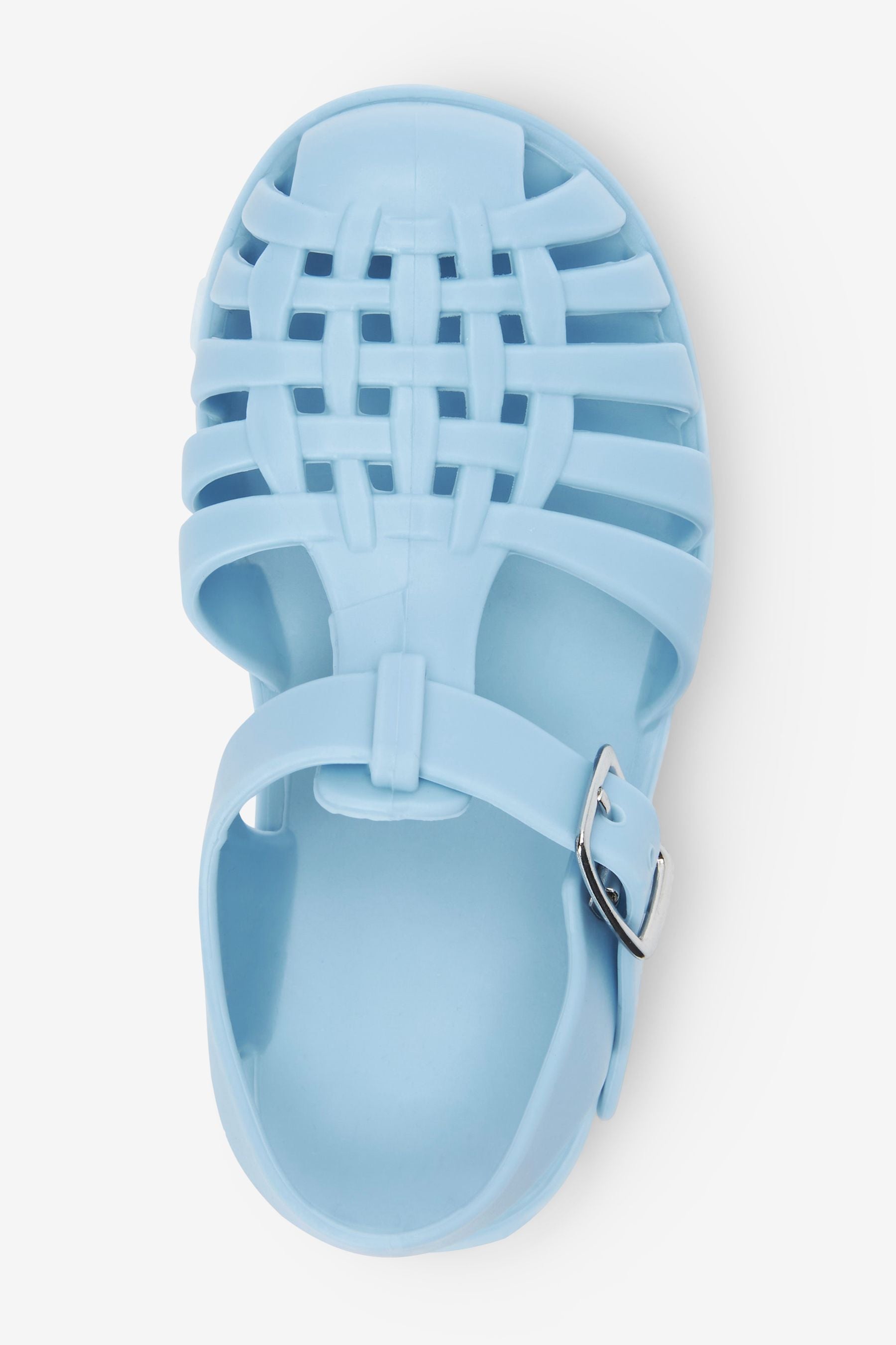 Sky Blue Jelly Sandals