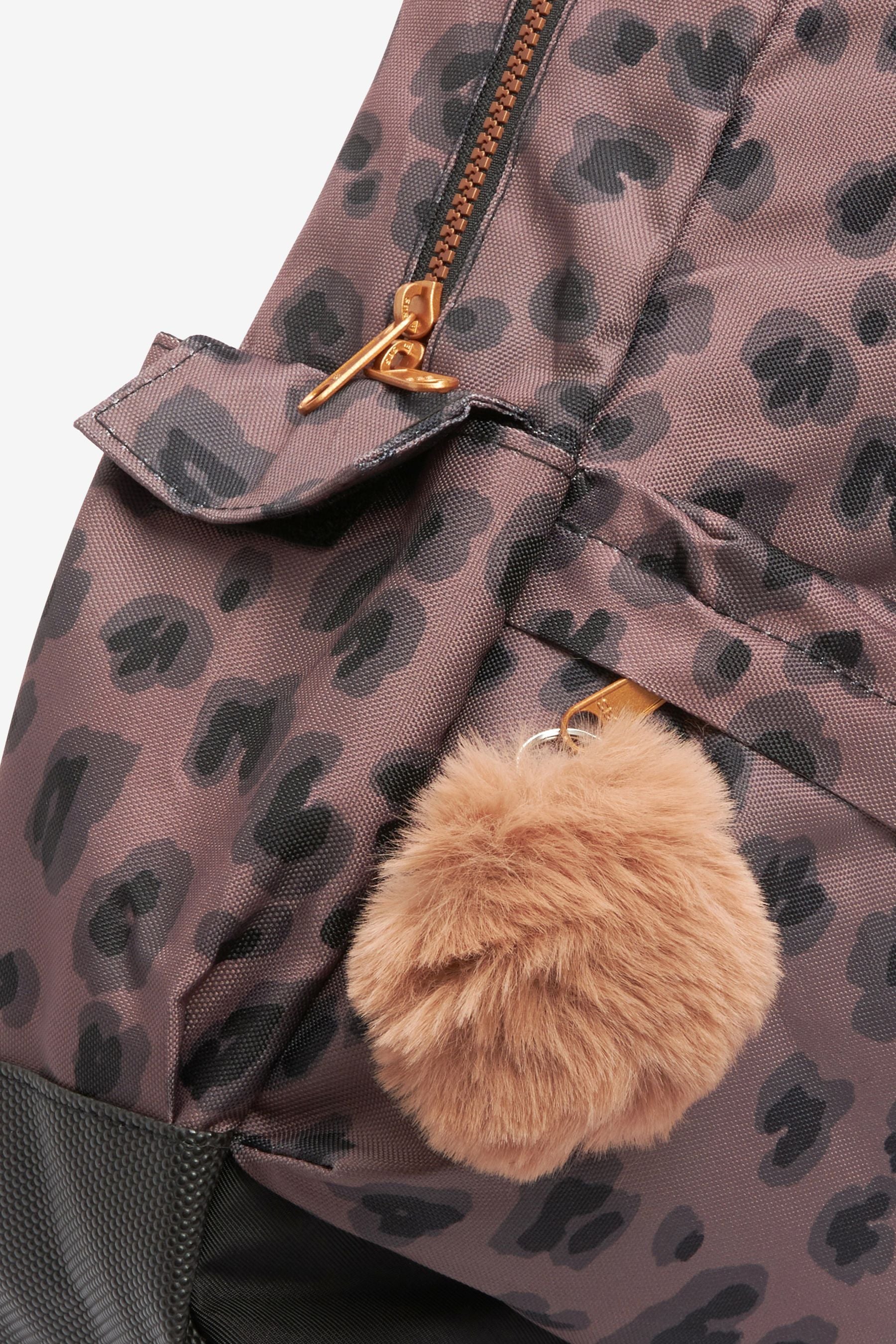 Animal Print Rucksack