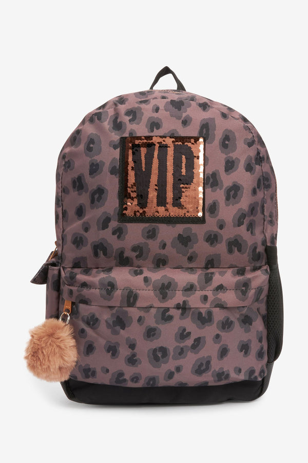 Animal Print Rucksack