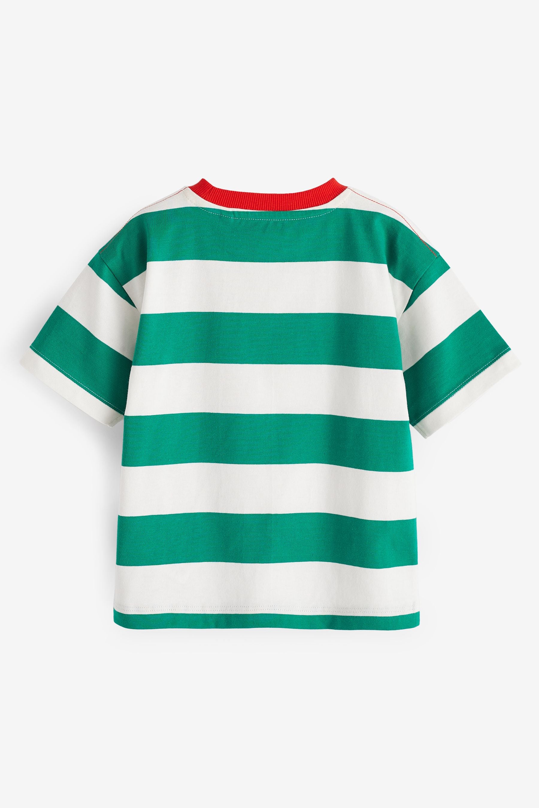 Multi Stripe Pocket T-Shirts 3 Pack (3mths-7yrs)